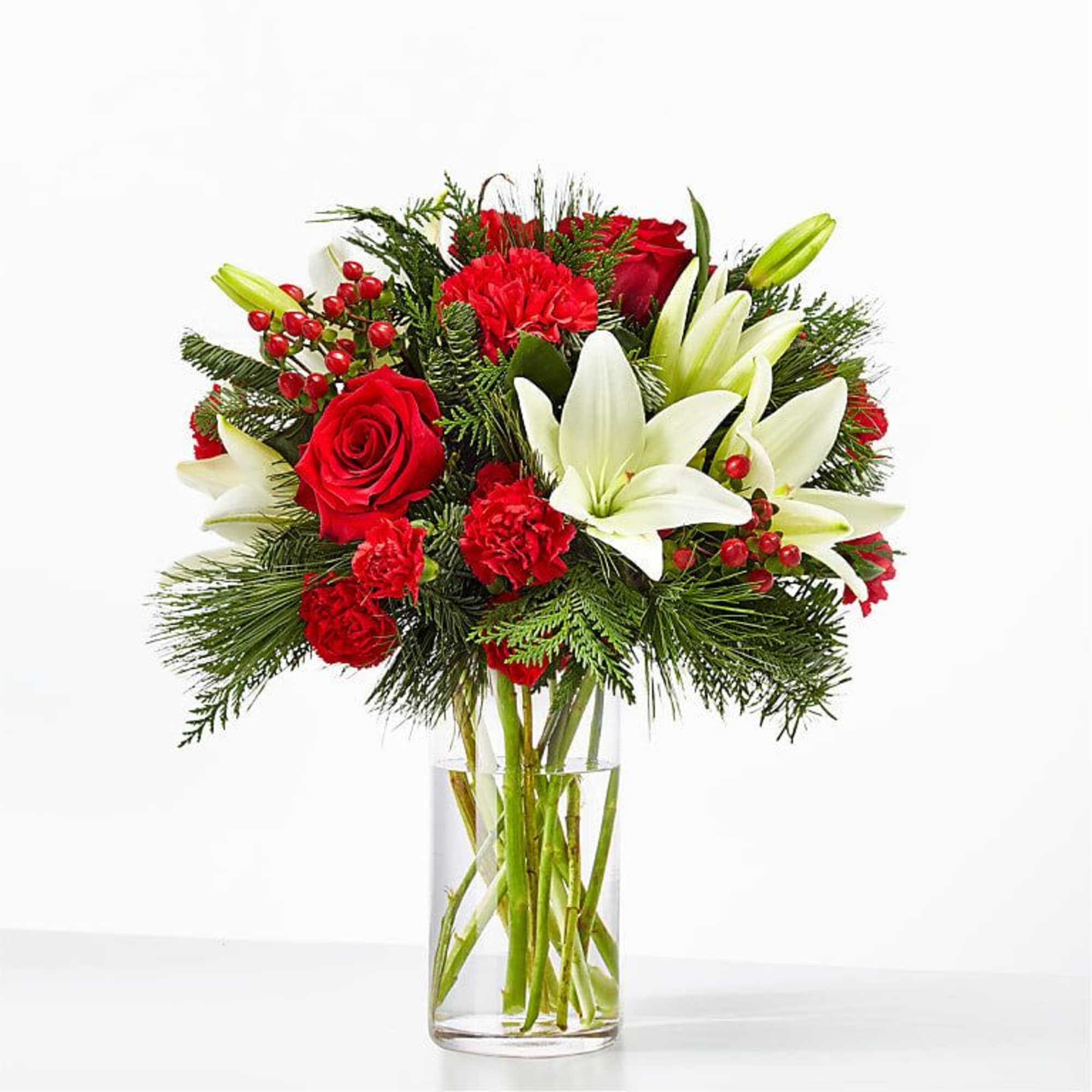 Celebrate the beauty of the season with our Joyful Greetings Bouquet, a