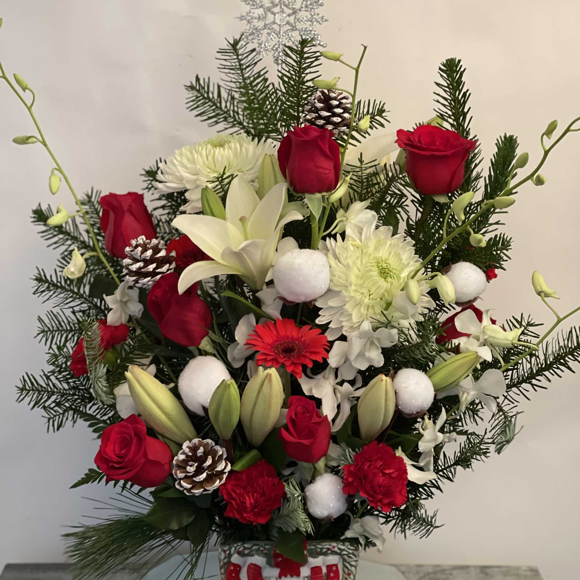 Made in ceramic chimney vase  