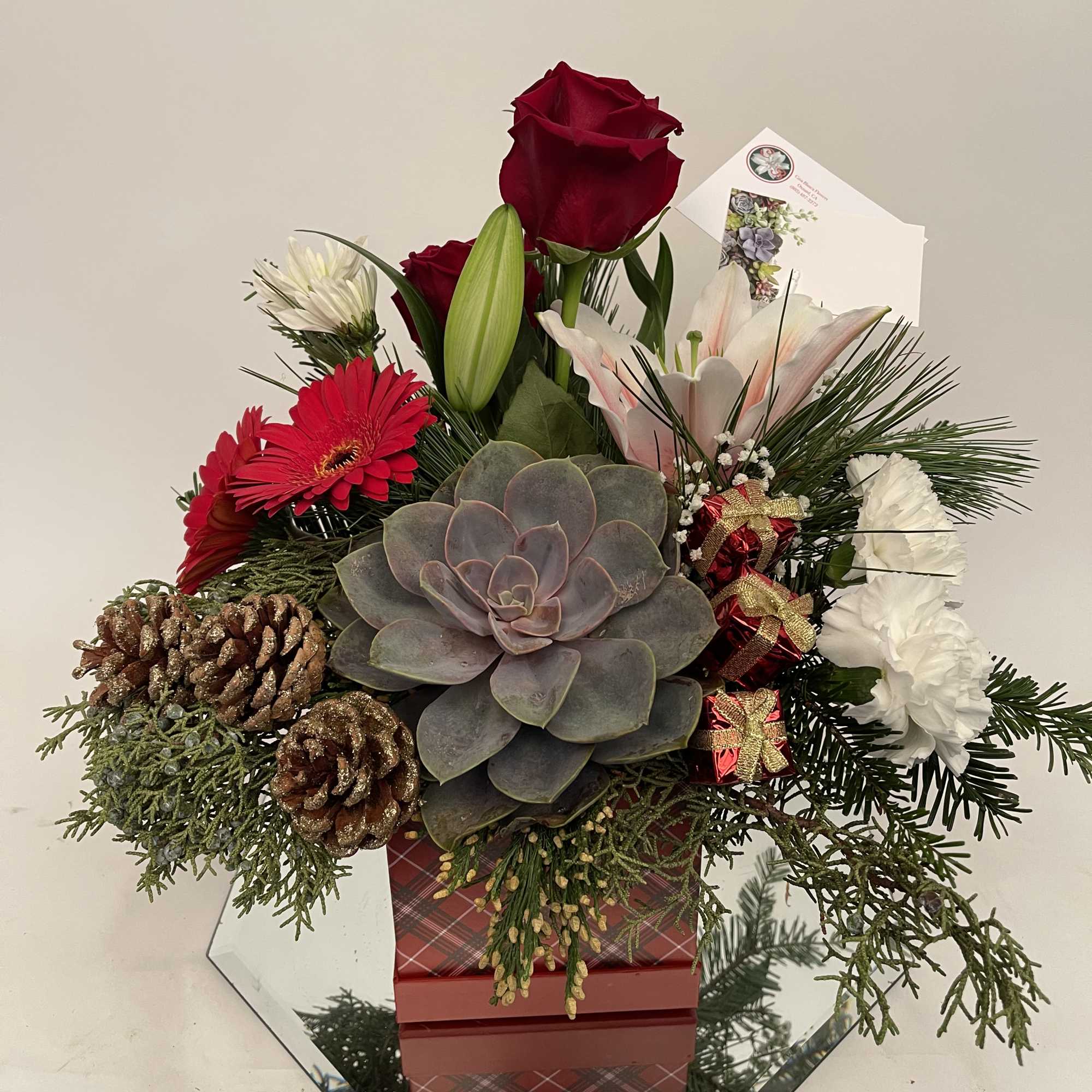 It&rsquo;s a cute 5&rdquo; squared gift box 