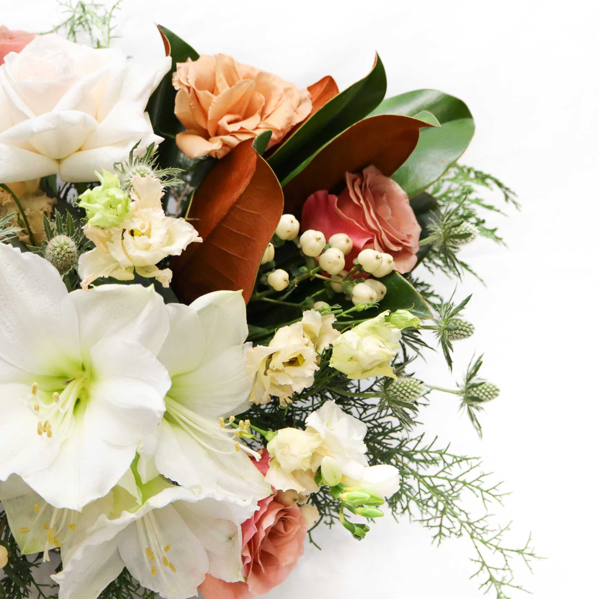 Cashmere is one of our newest arrangement from our Holiday collection perfect