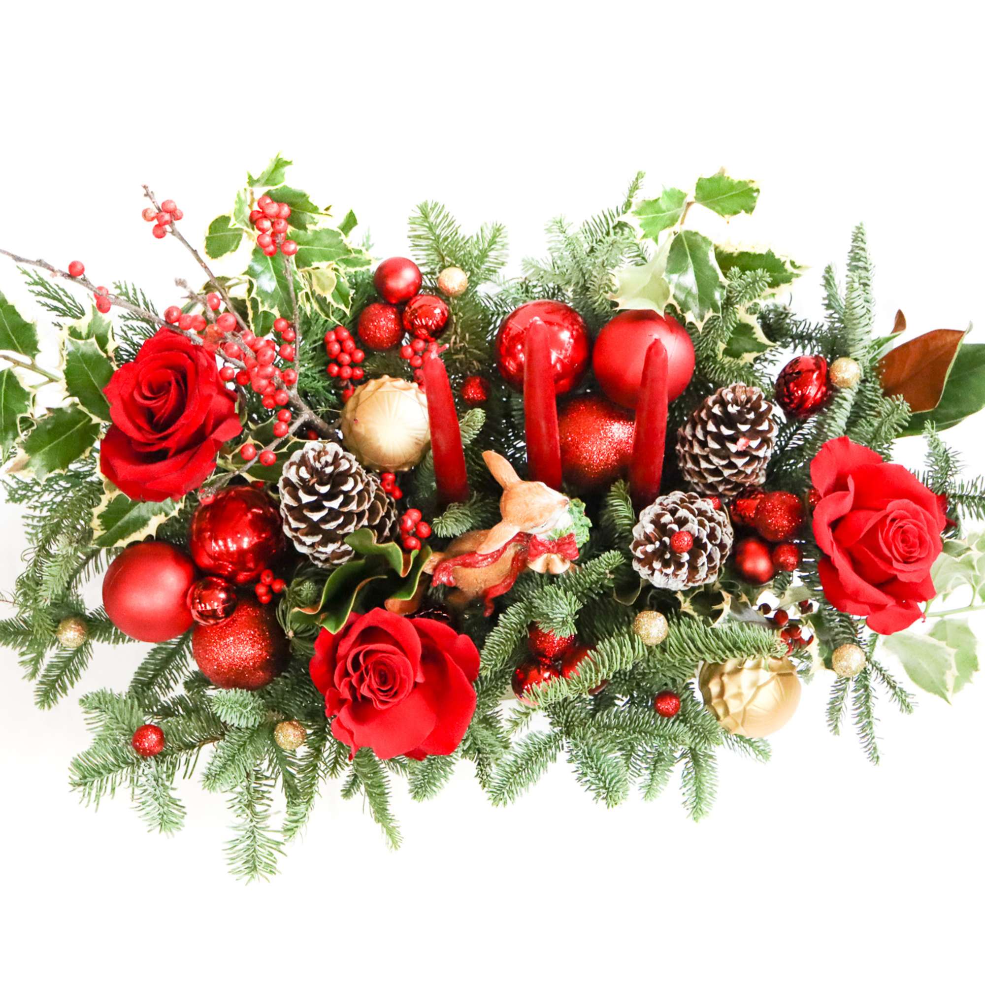 Presenting our unique centerpiece for Christmas, there is no better way to