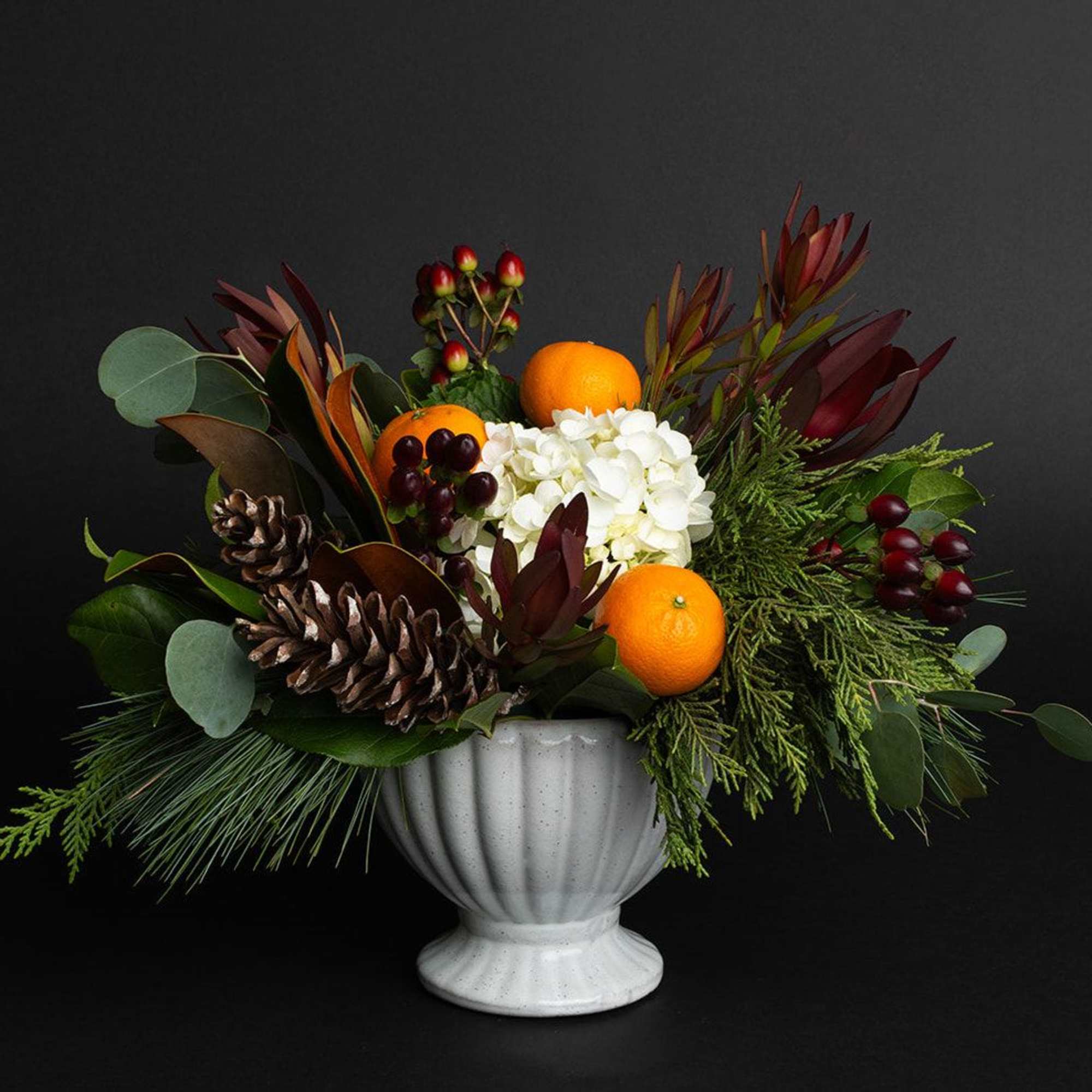 An orangery was an elegant conservatory or greenhouse, commonly found on the