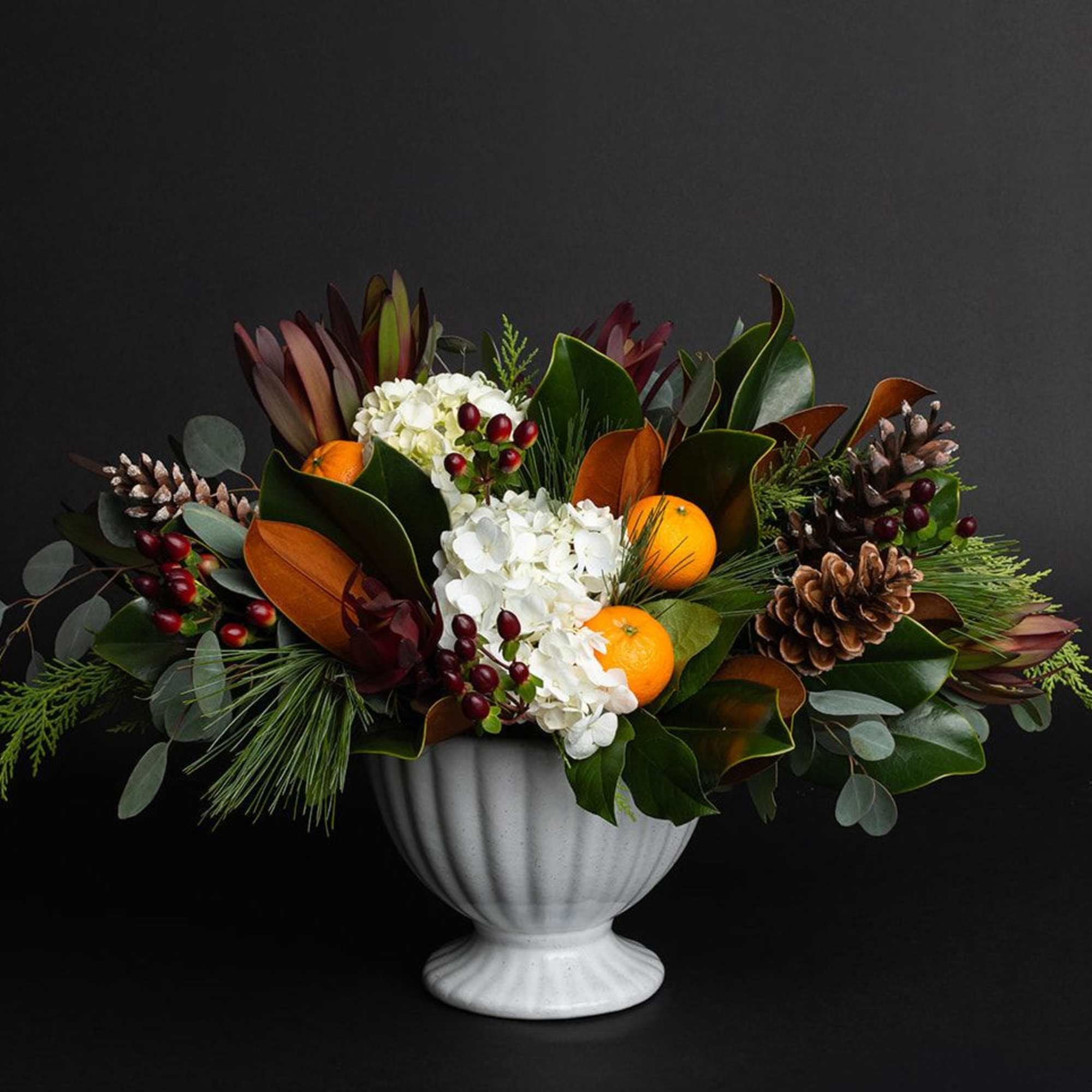 An orangery was an elegant conservatory or greenhouse, commonly found on the