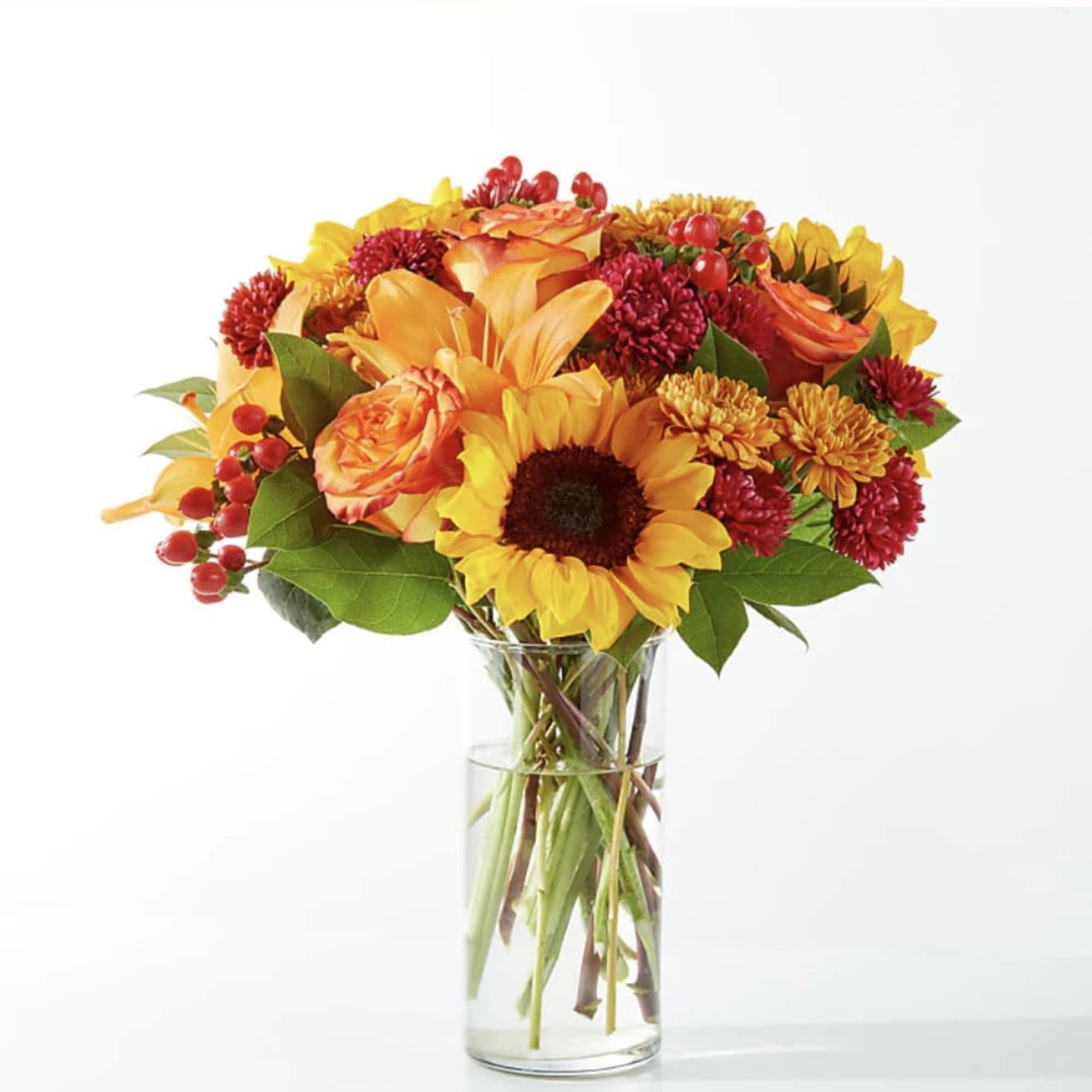 Capturing the beauty of the season, the Fall Day Bouquet brings all
