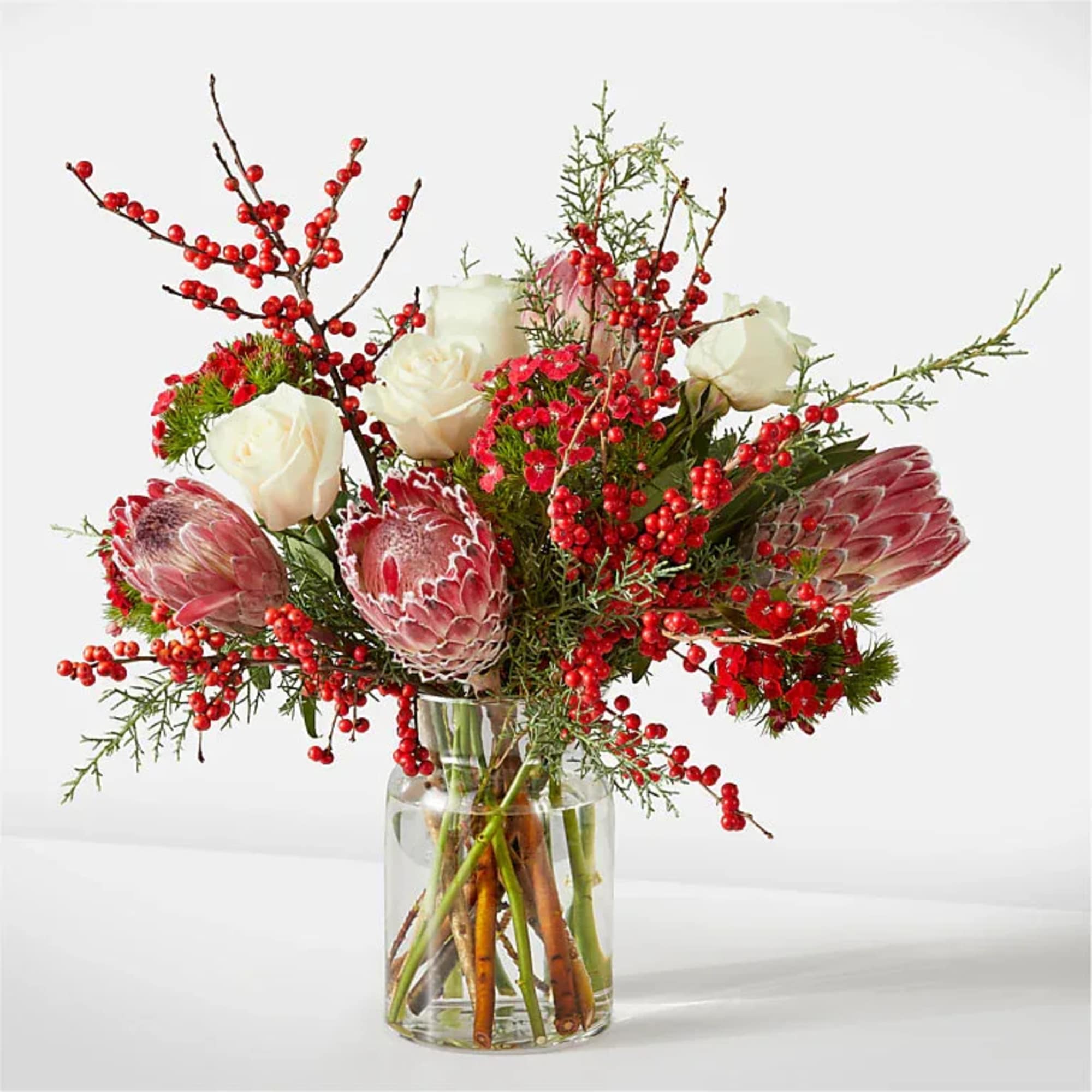 UNDER THE MISTLETOE BOUQUET

A gift for everyone on your list, our Under