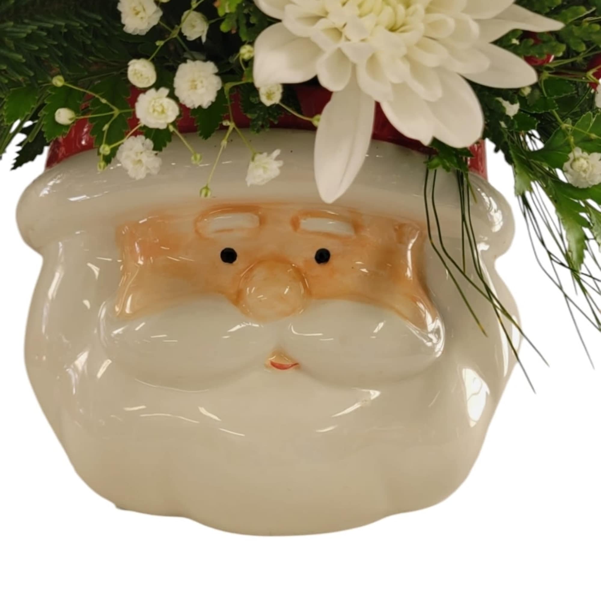 Our personal favorite Christmas arrangement for this year, IT&#039;S SANTA! Red and