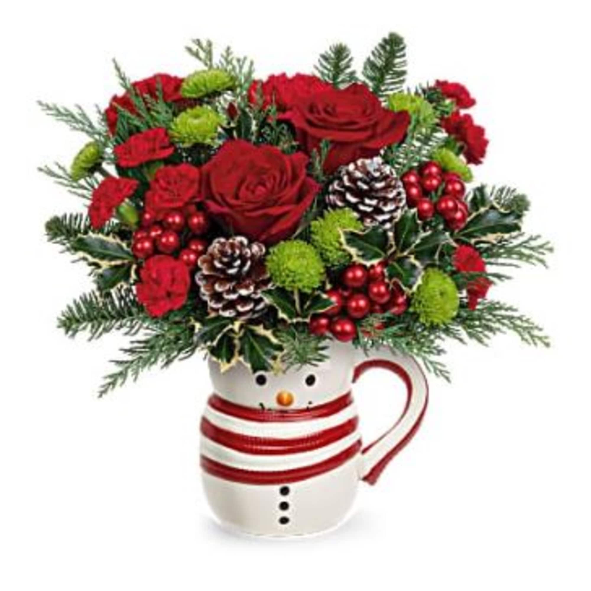 Whether filled with festive flowers at Christmas or hot cocoa in the