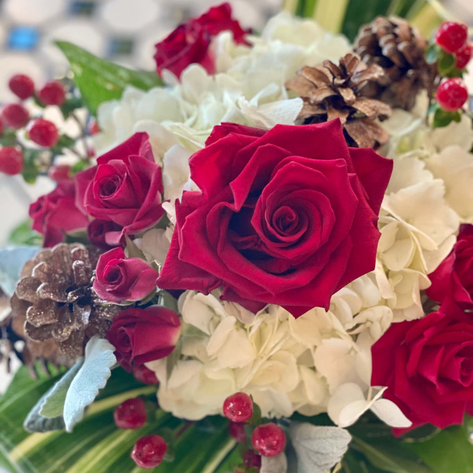 Elegant and simple, this beautiful fresh bouquet is sure to add joy