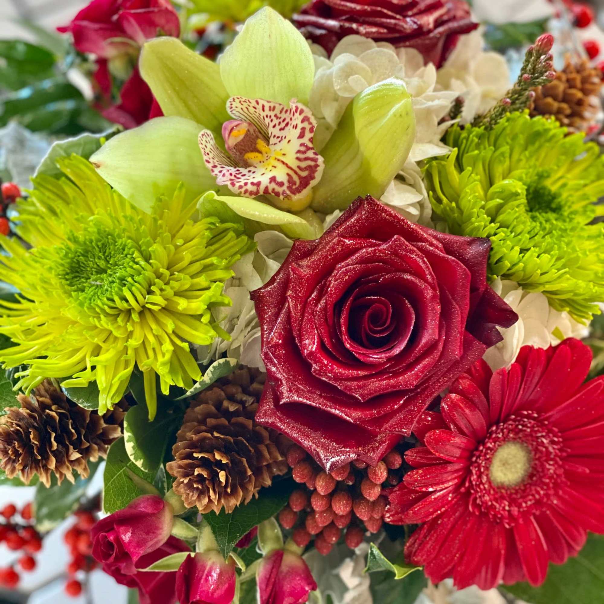 Create a winter wonderland vibe with this elegant, fun and cheerful holiday