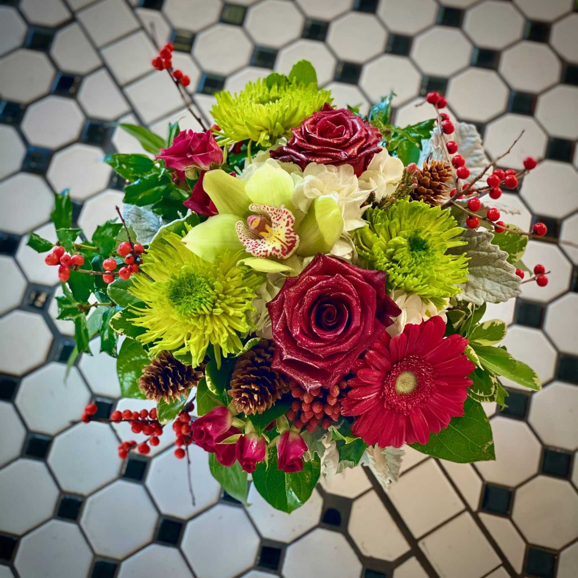 Create a winter wonderland vibe with this elegant, fun and cheerful holiday