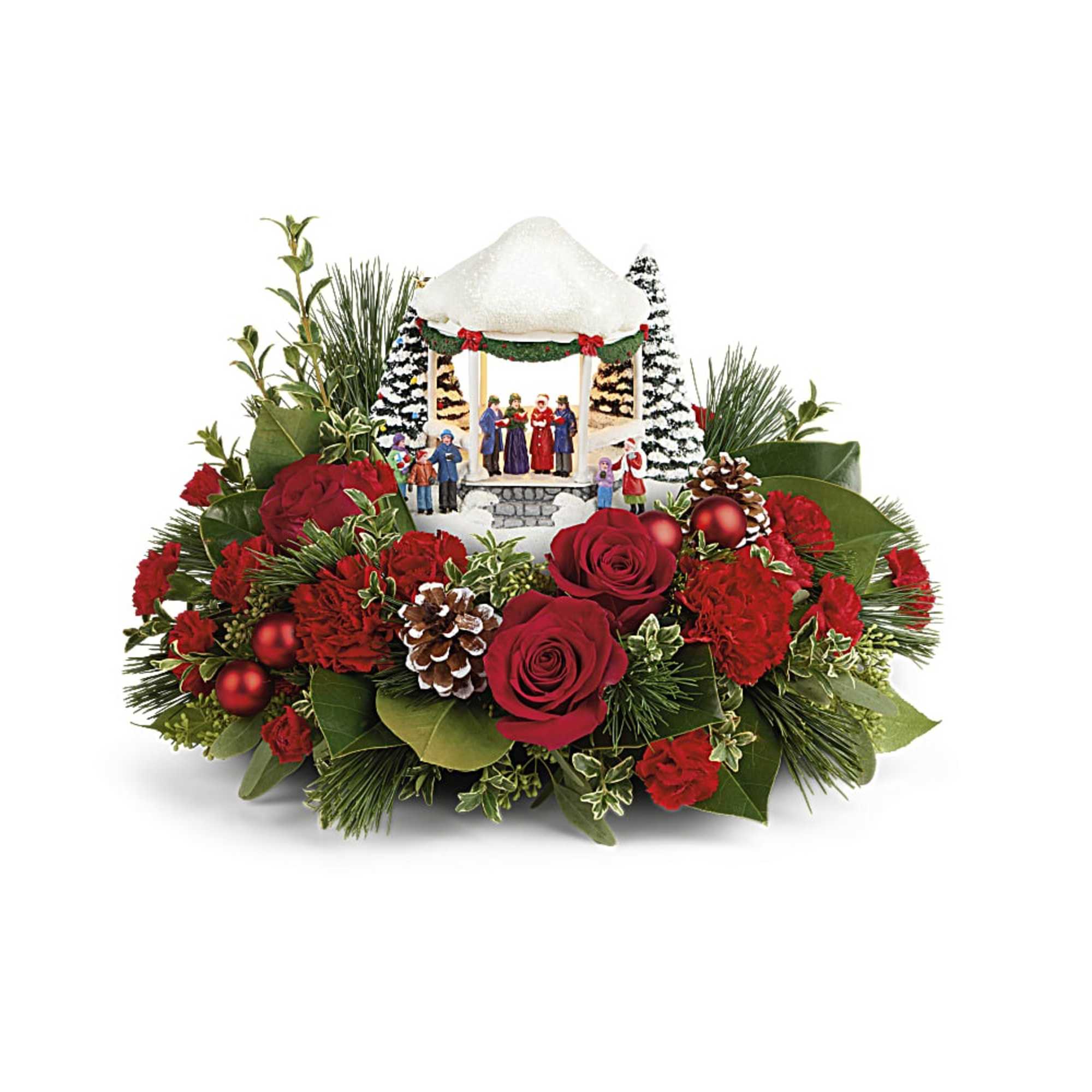 Here&#039;s something to sing about! This charming, hand-painted Thomas Kinkade collectible is