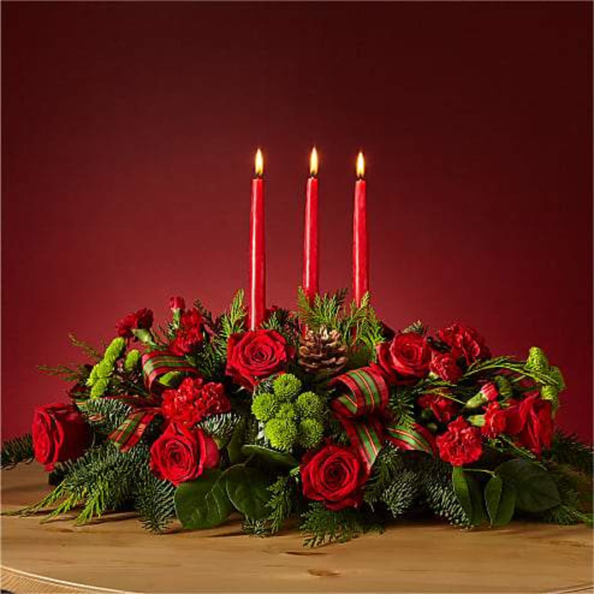 Let time fly By the Candlelight centerpiece as new holiday memories are