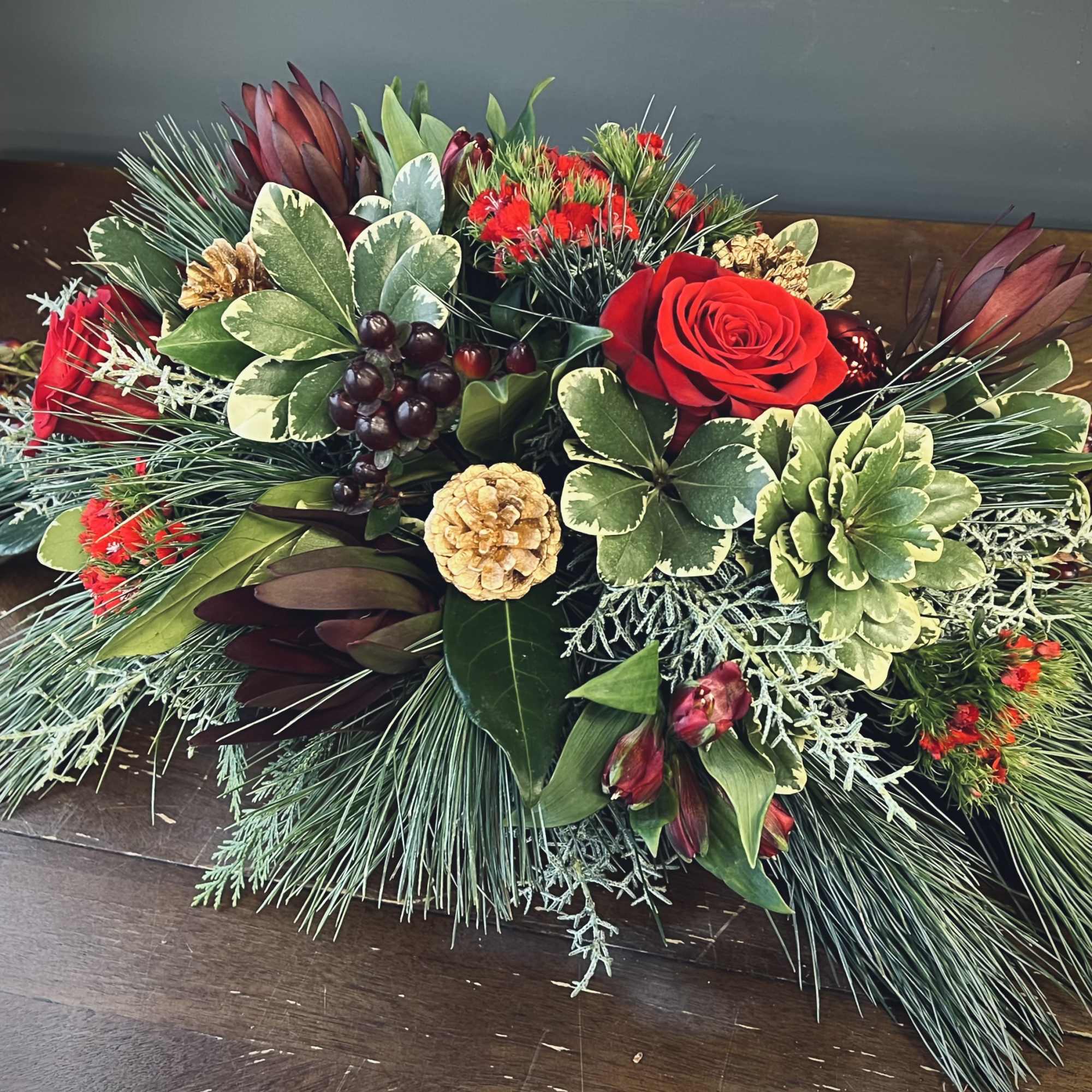 Spread joy at your holiday gathering this year with this traditional array