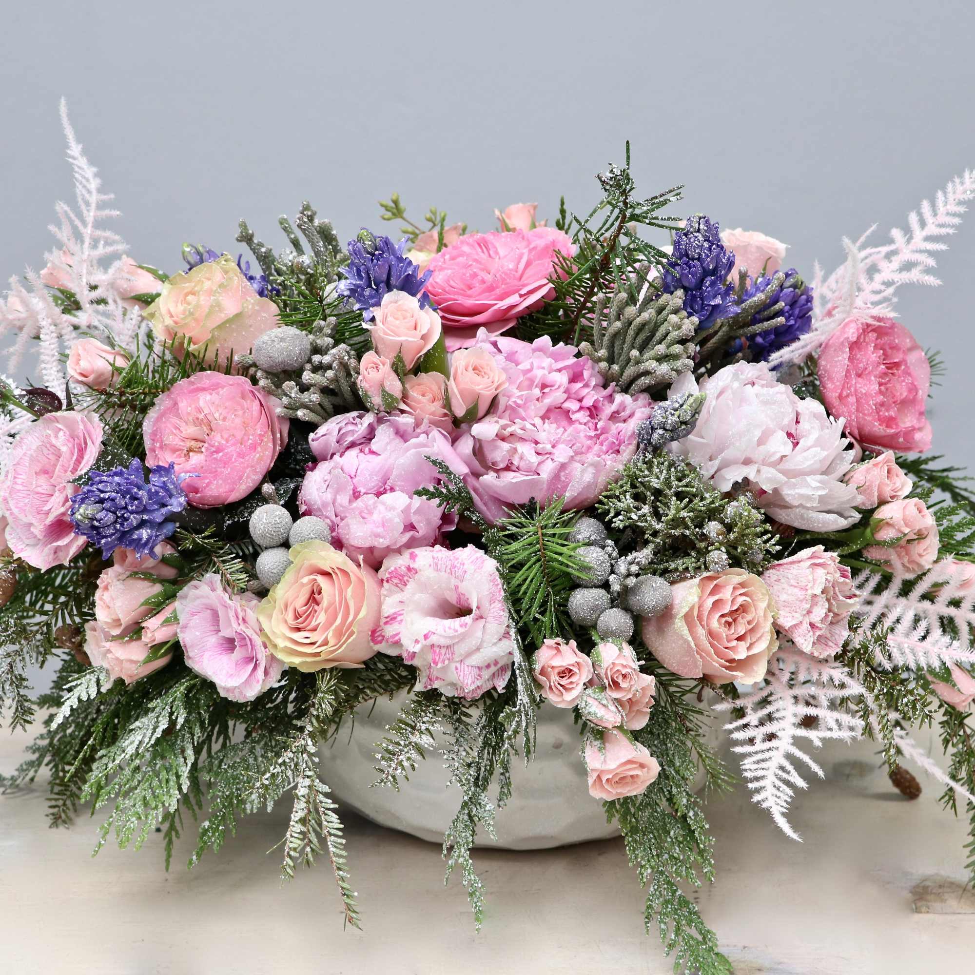 'Tis the season to soften up the colors. A touch of fir