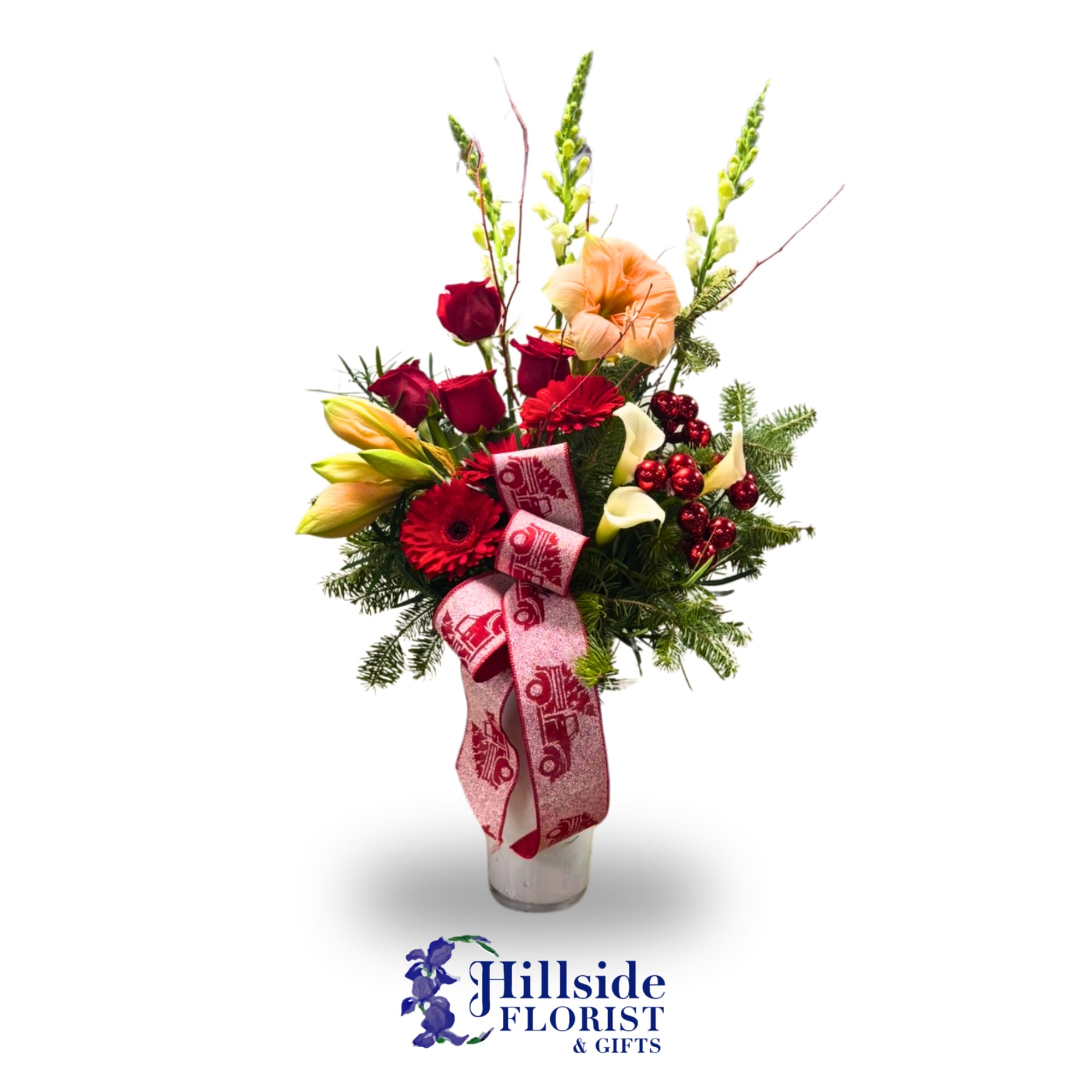 This Christmas will be filled to joy and happiness and Hillside Flowers!