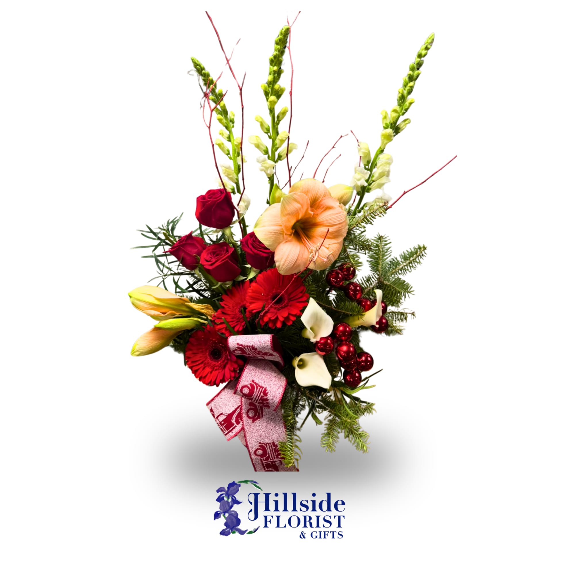 This Christmas will be filled to joy and happiness and Hillside Flowers!