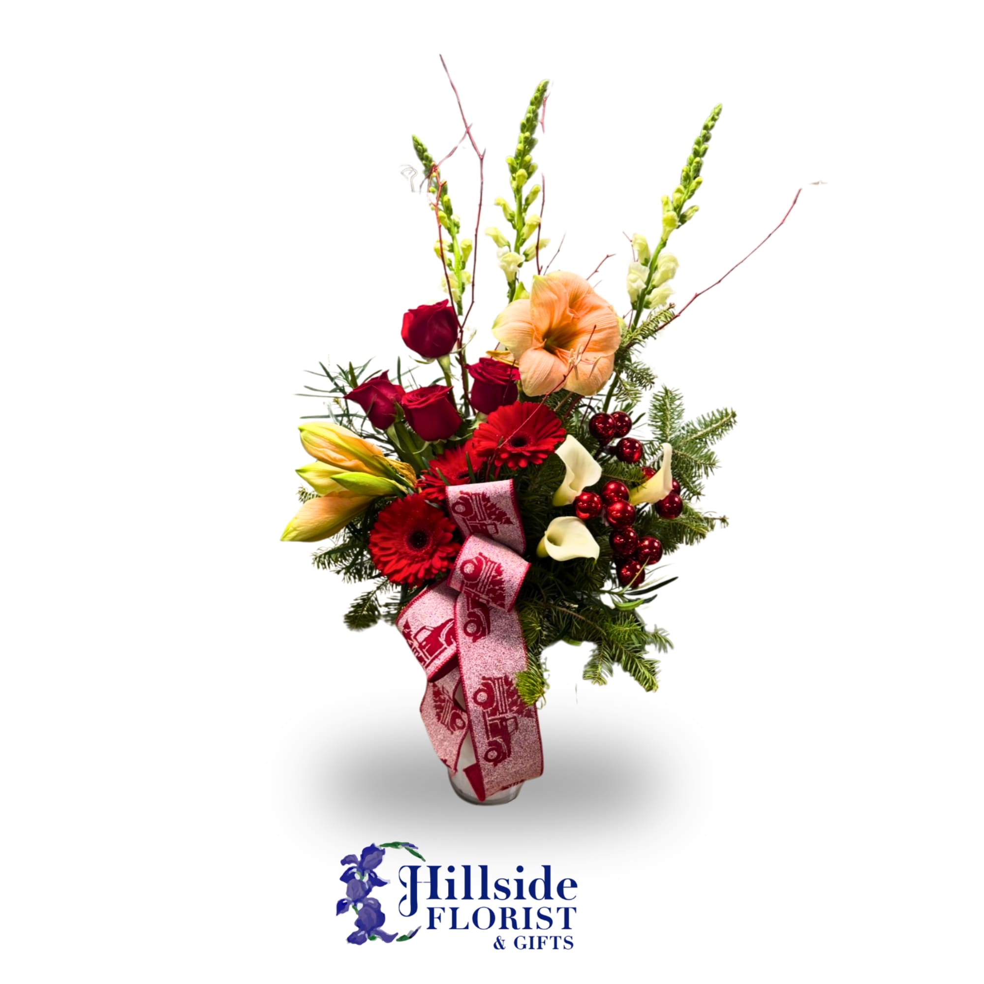 This Christmas will be filled to joy and happiness and Hillside Flowers!