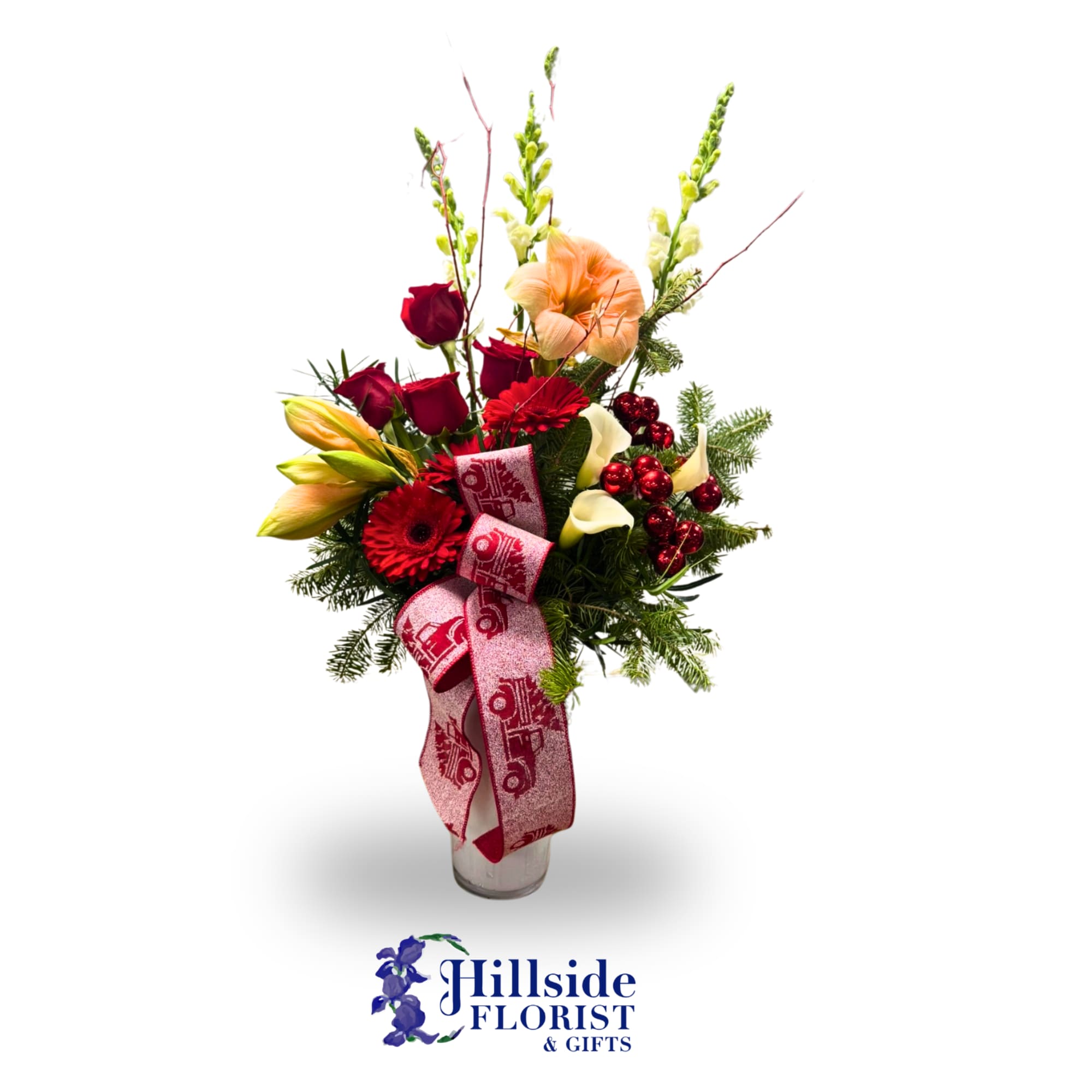 This Christmas will be filled to joy and happiness and Hillside Flowers!