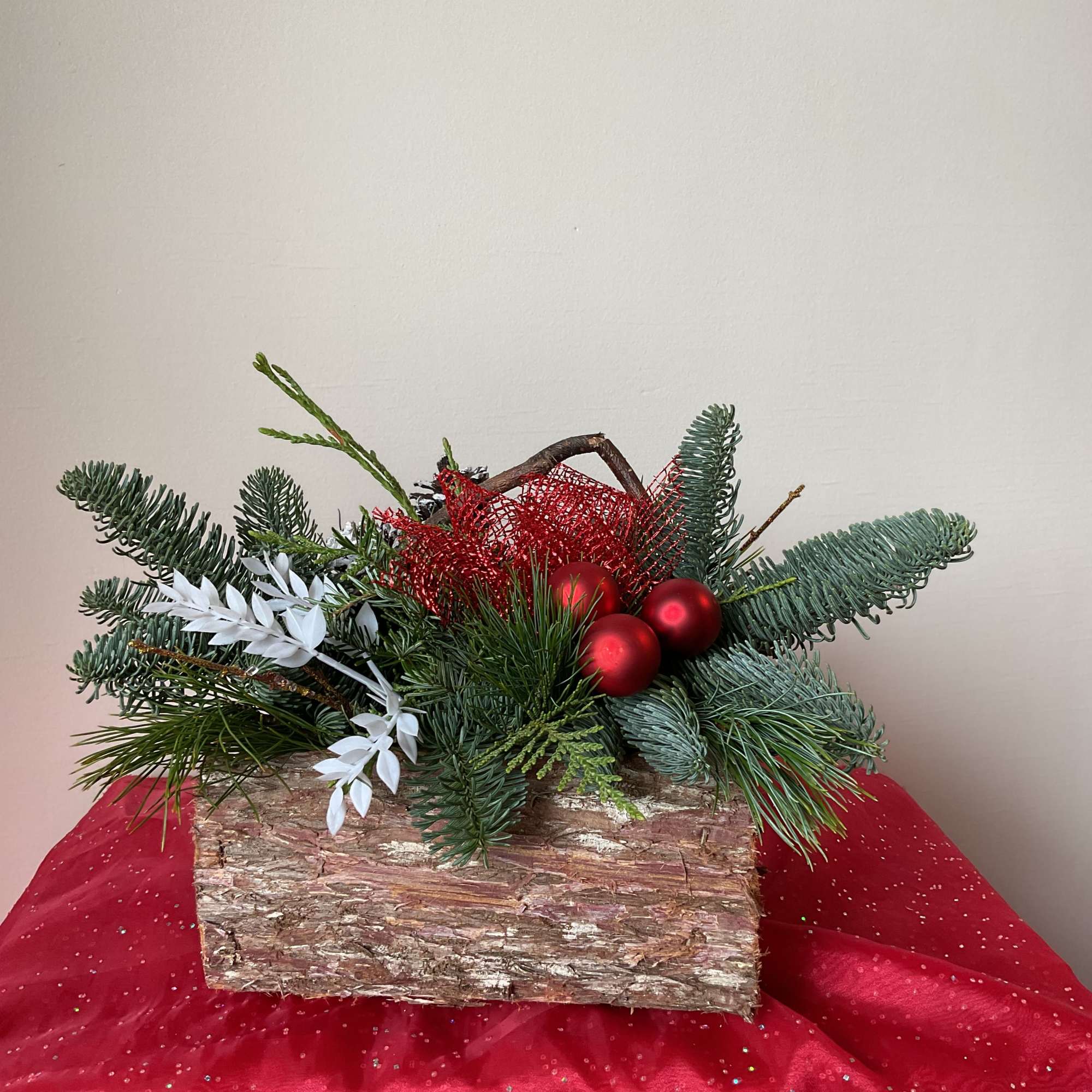 We have 3 different sizes cemetery boxes all filled with a mix