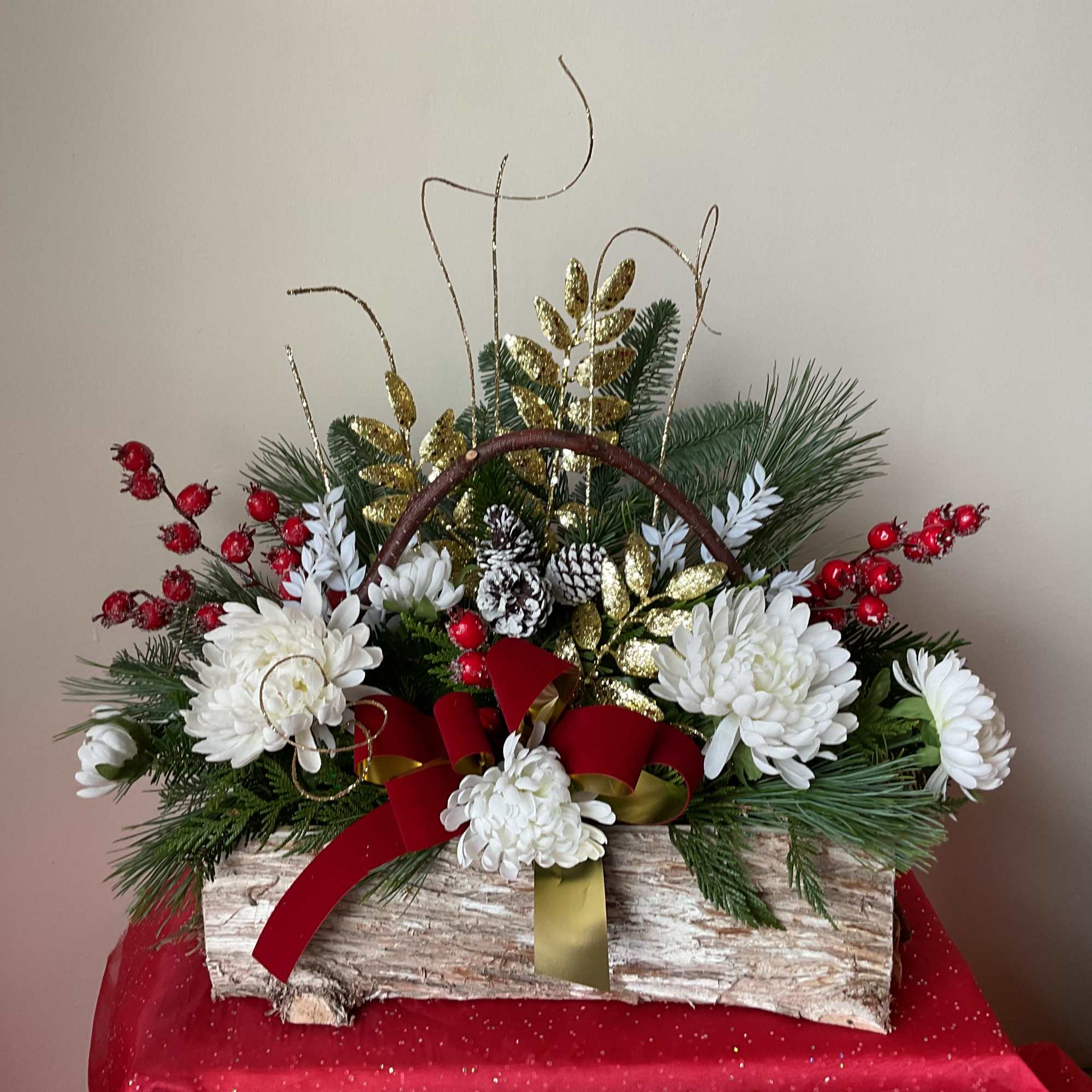 We have 3 different sizes cemetery boxes all filled with a mix