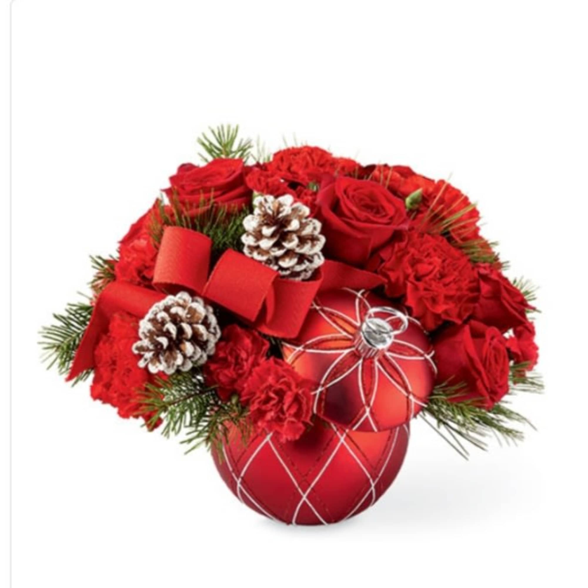 Spirit bright bouquet is a nice holiday gift we put the 3