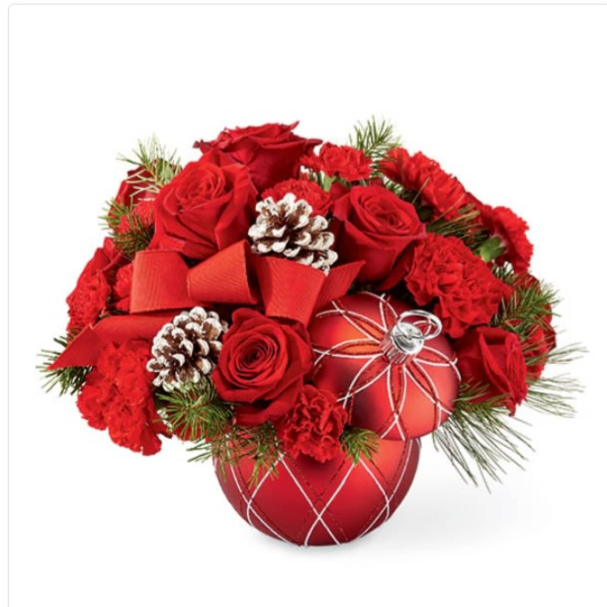 Spirit bright bouquet is a nice holiday gift we put the 3