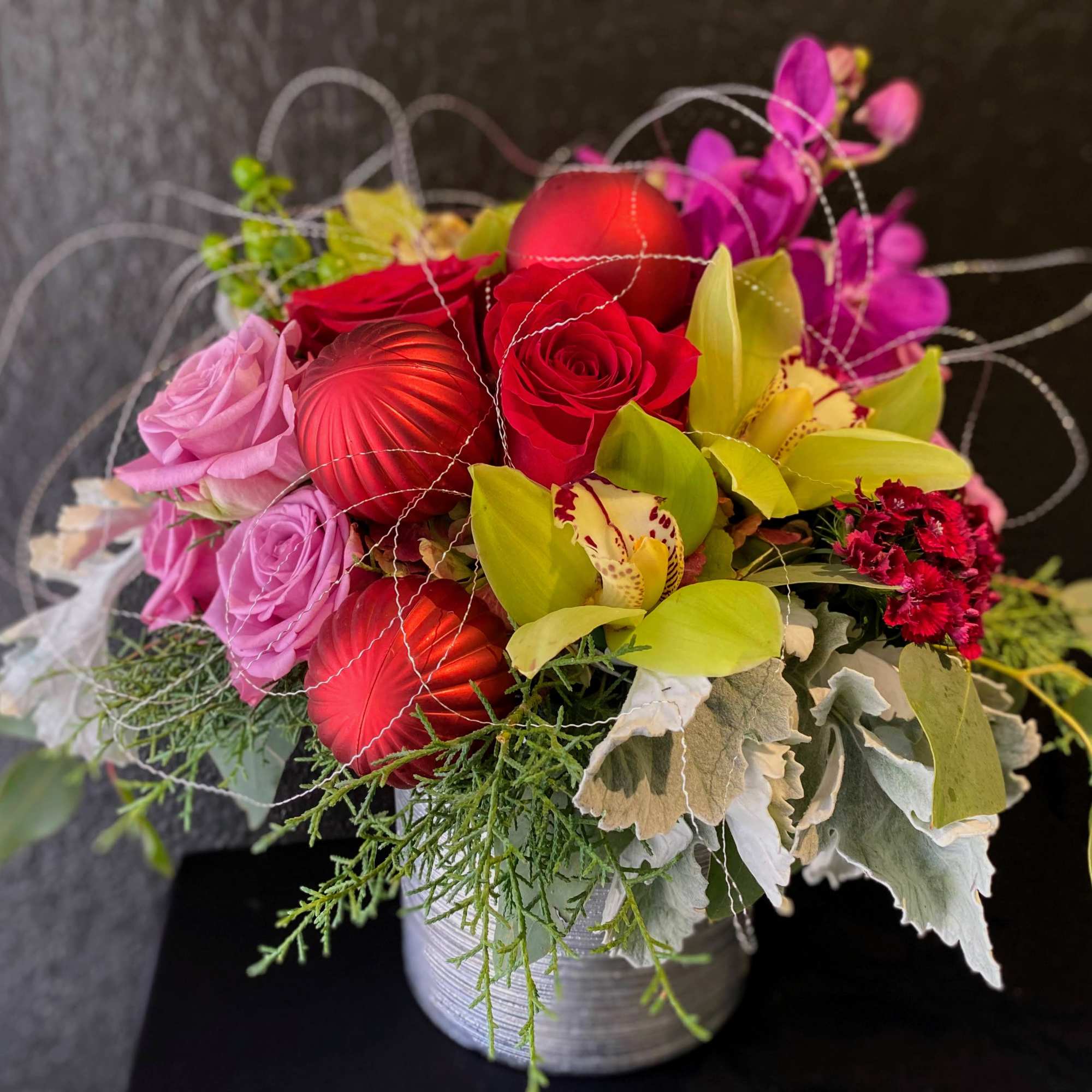 Lush and wonderful packed with winter glamour and truly sparkles.  Jewel-toned