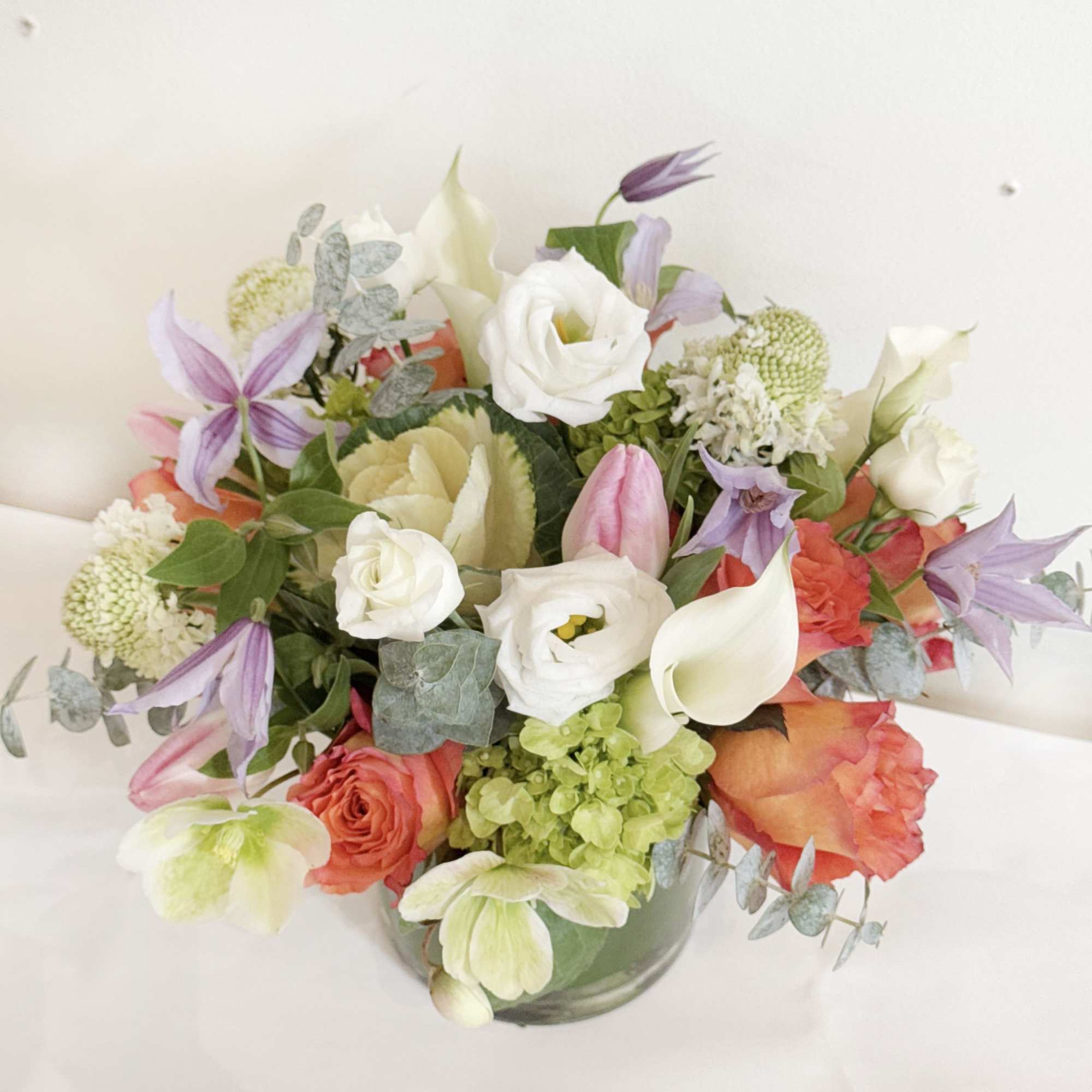 Whimsical, fresh, and full of movement &mdash; the Garden Muse arrangement brings