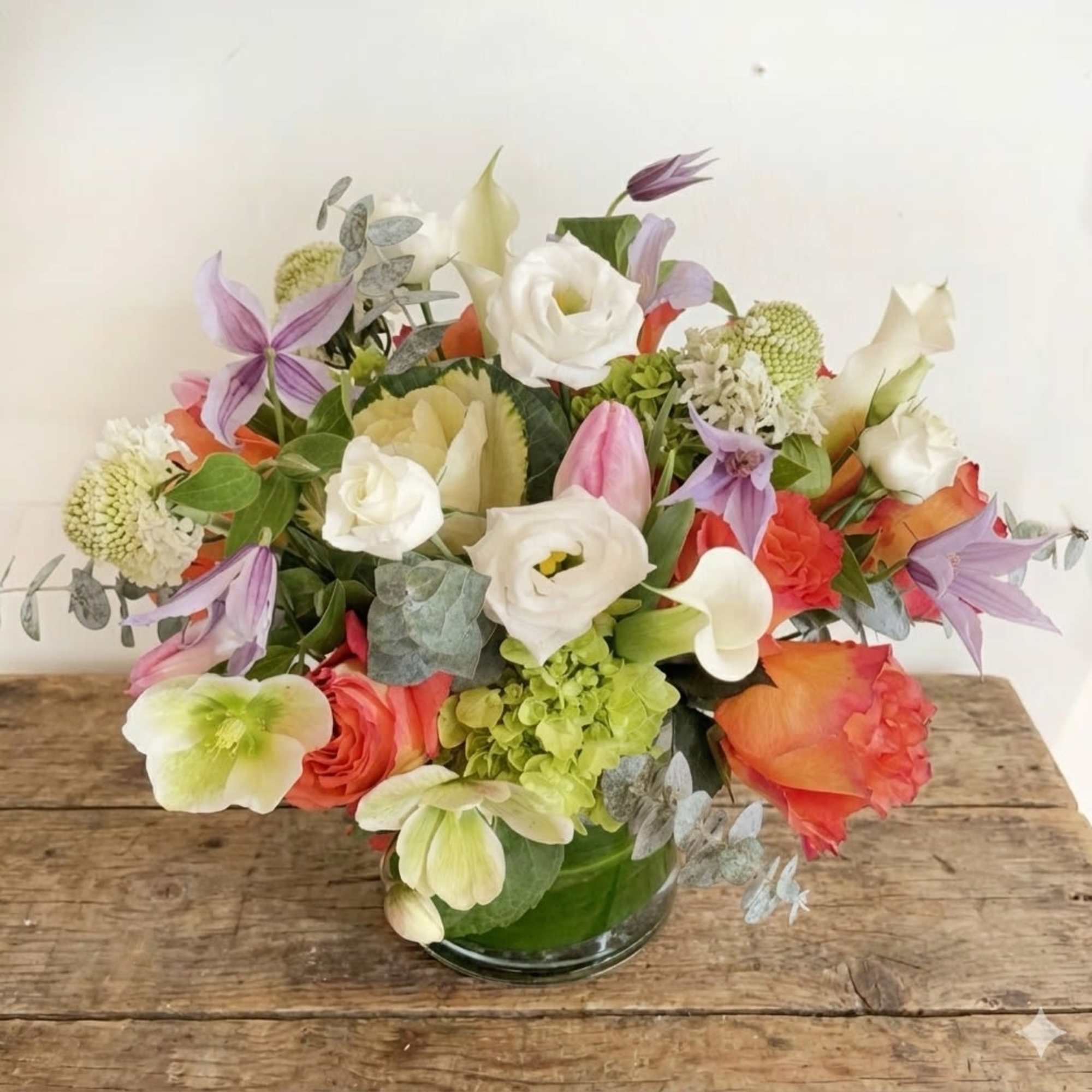 Whimsical, fresh, and full of movement &mdash; the Garden Muse arrangement brings