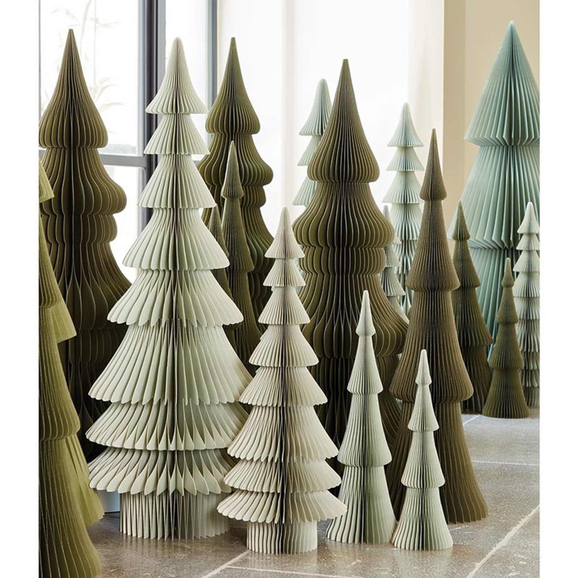 Make it Merry with this fabulous paper forest. Elegant and festive, this