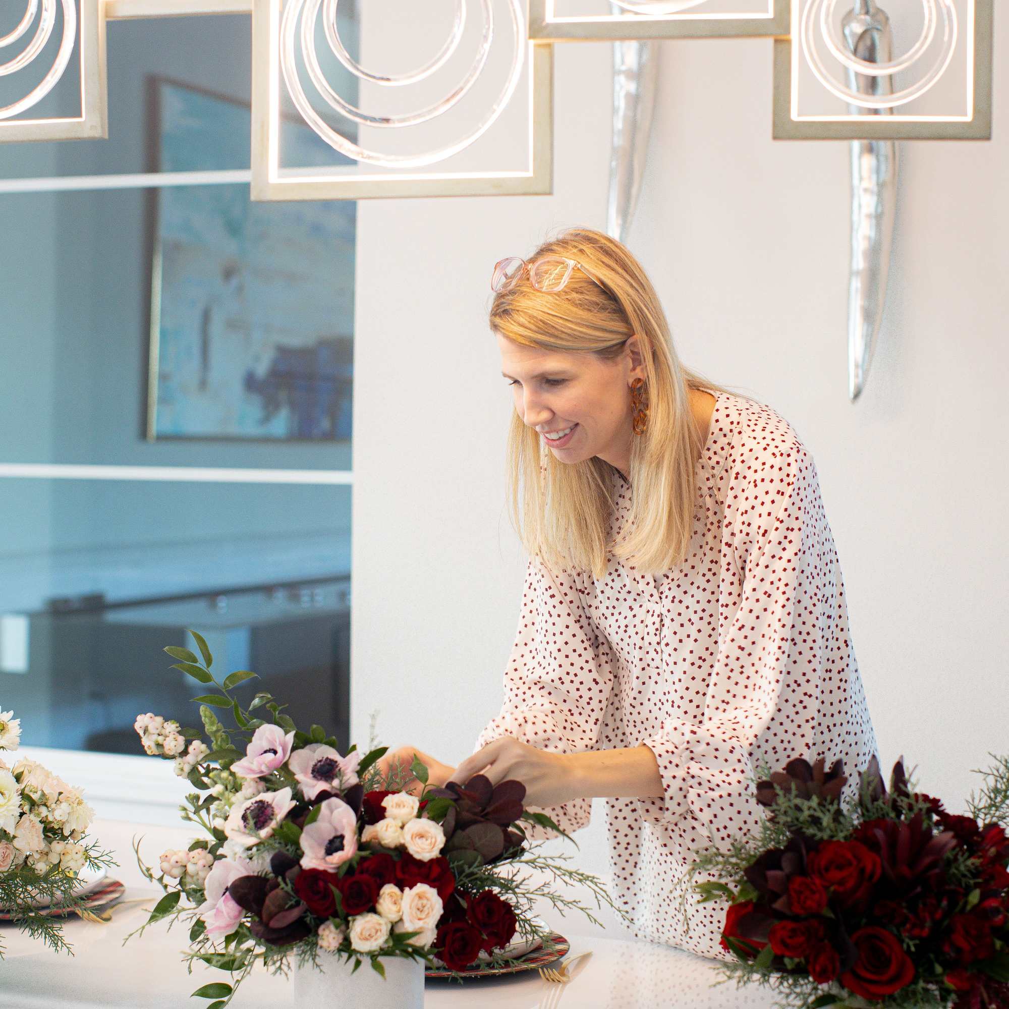 Our Christmas arrangements are a hit each year! Designers choice, but sure