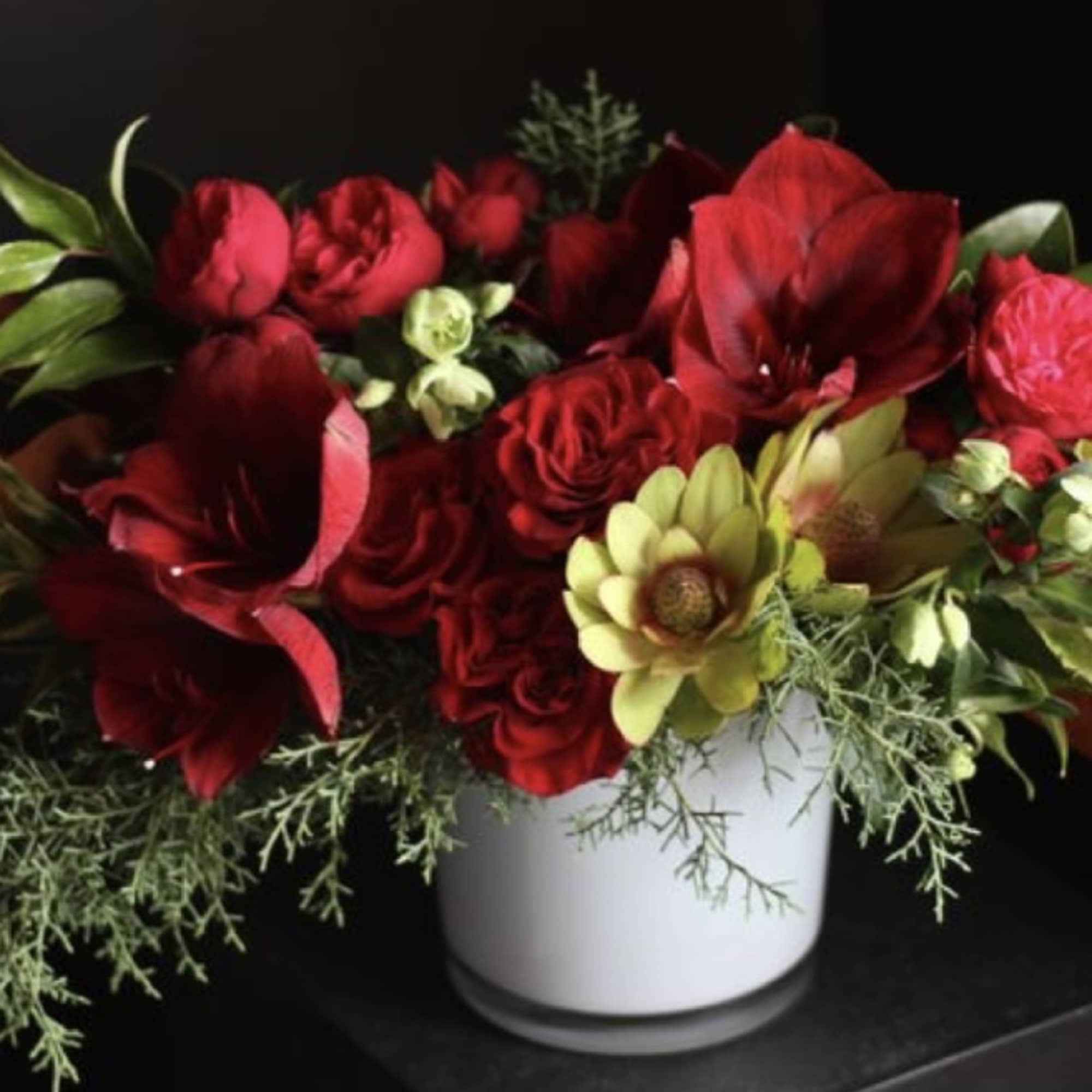 String boughs of holly throughout your home with our Winter Forest. Rich