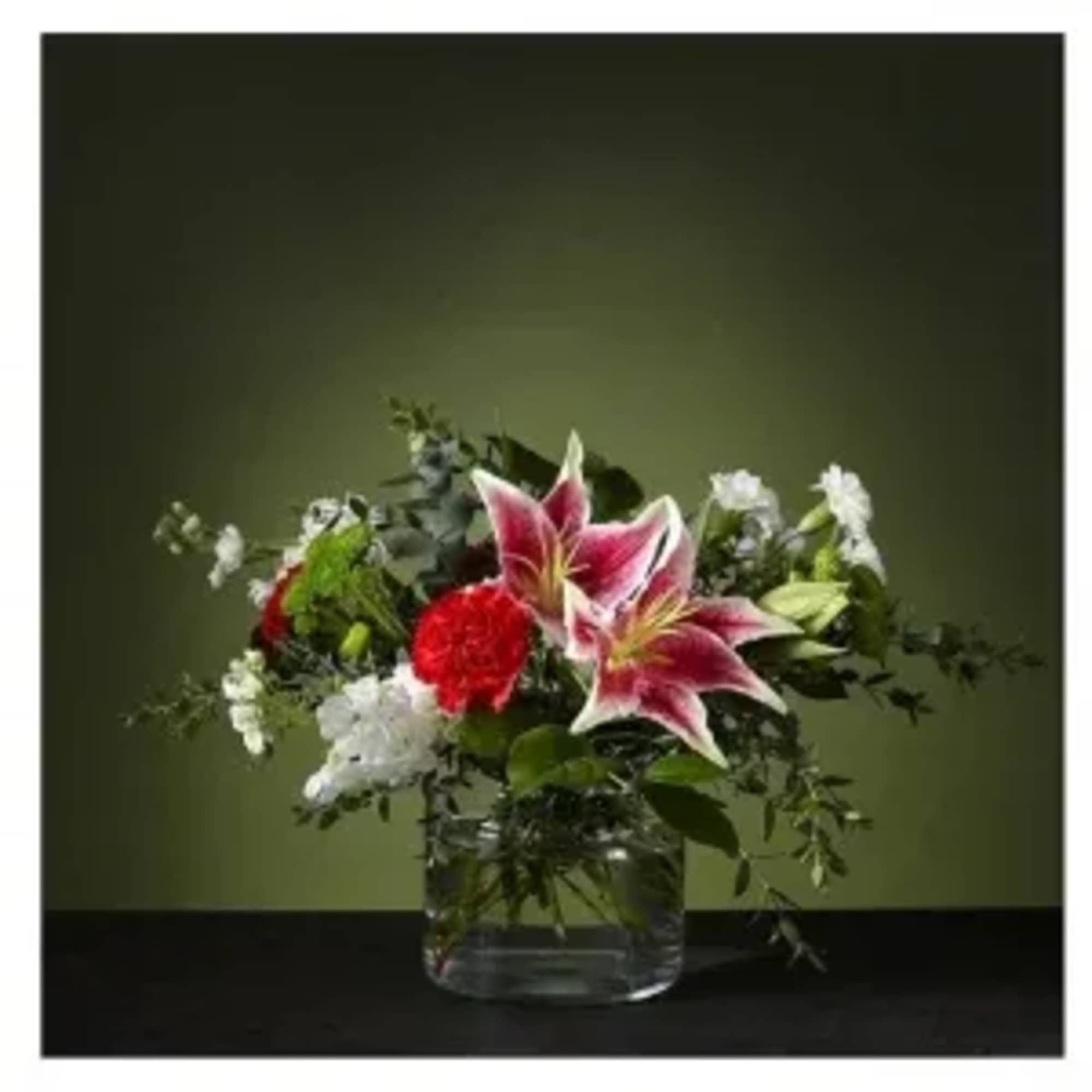 Inspired by the crisp colors of a candy cane, Mrs. Clause&#039;s Peppermint