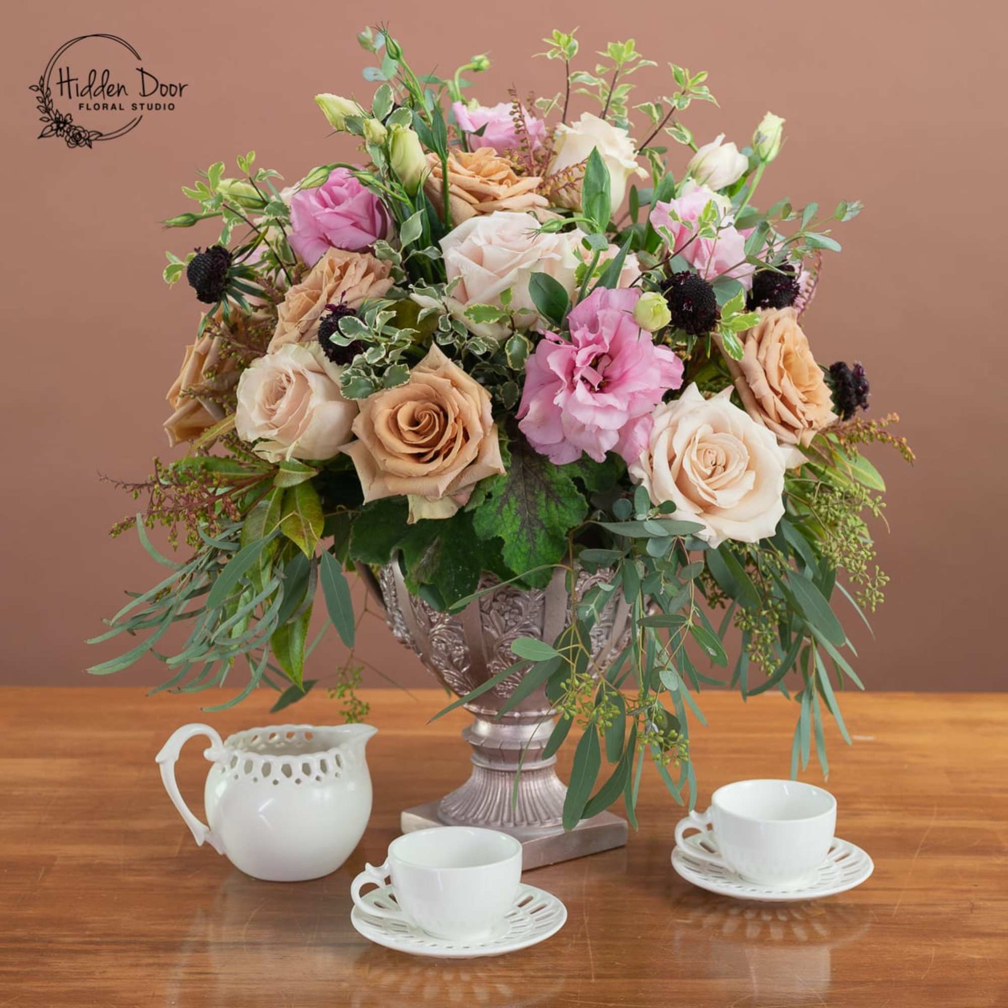 Afternoon Tea &ndash; Soft Garden Roses in Blush &amp; Cream
Afternoon Tea is