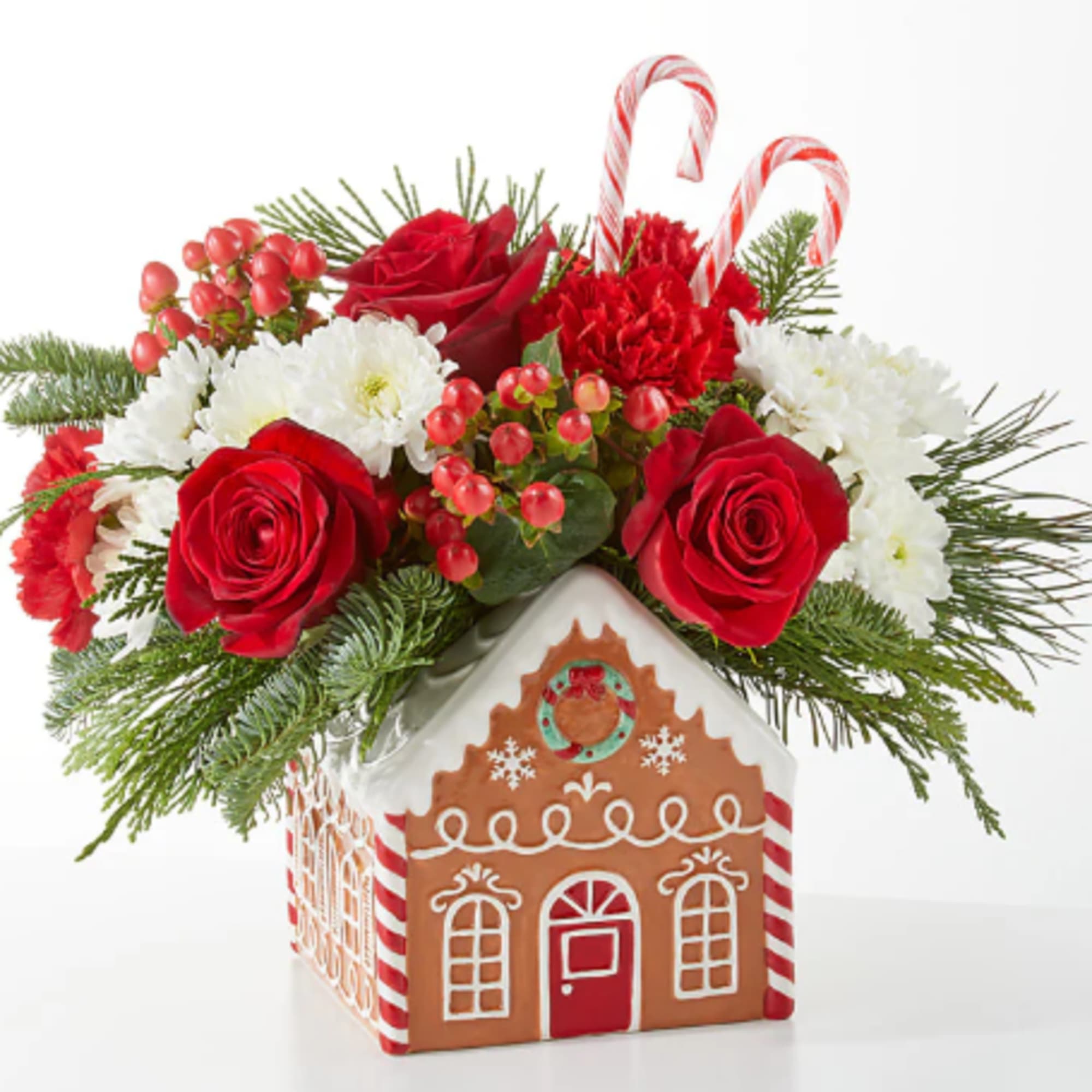 Share warmth and love with the Gingerbread Bakery Bouquet, a delectable blend