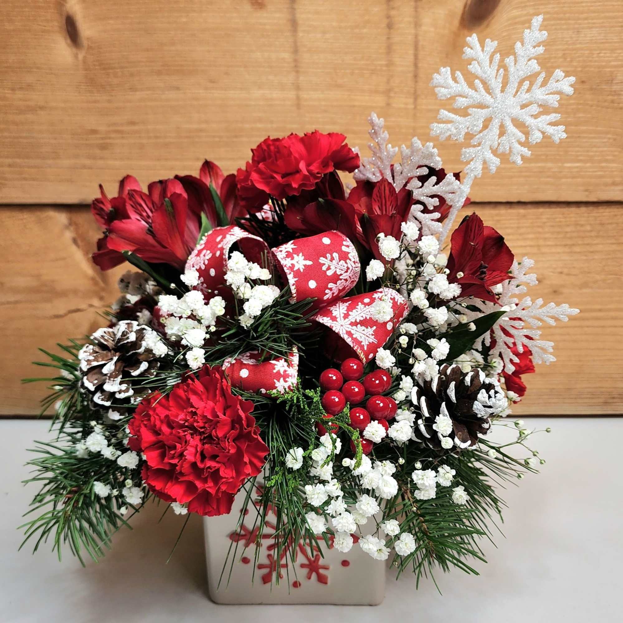 If you get a delivery of Flowers &amp; Flurries, no cold is