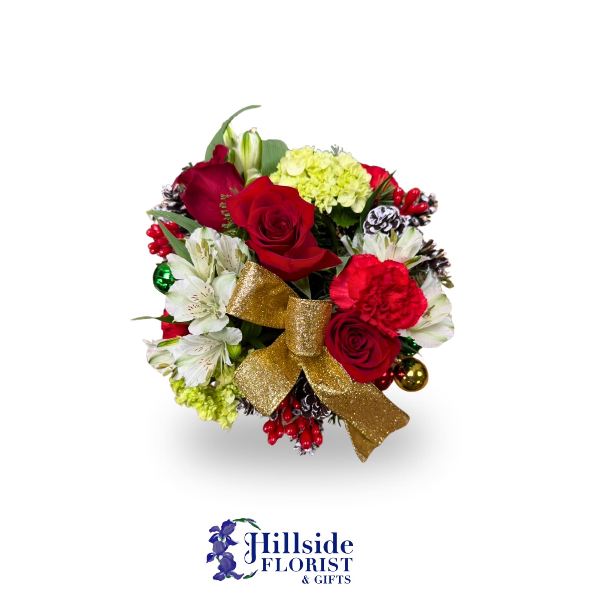 Merry Christmas! This stunning cube arrangement is perfect gift for the holiday.