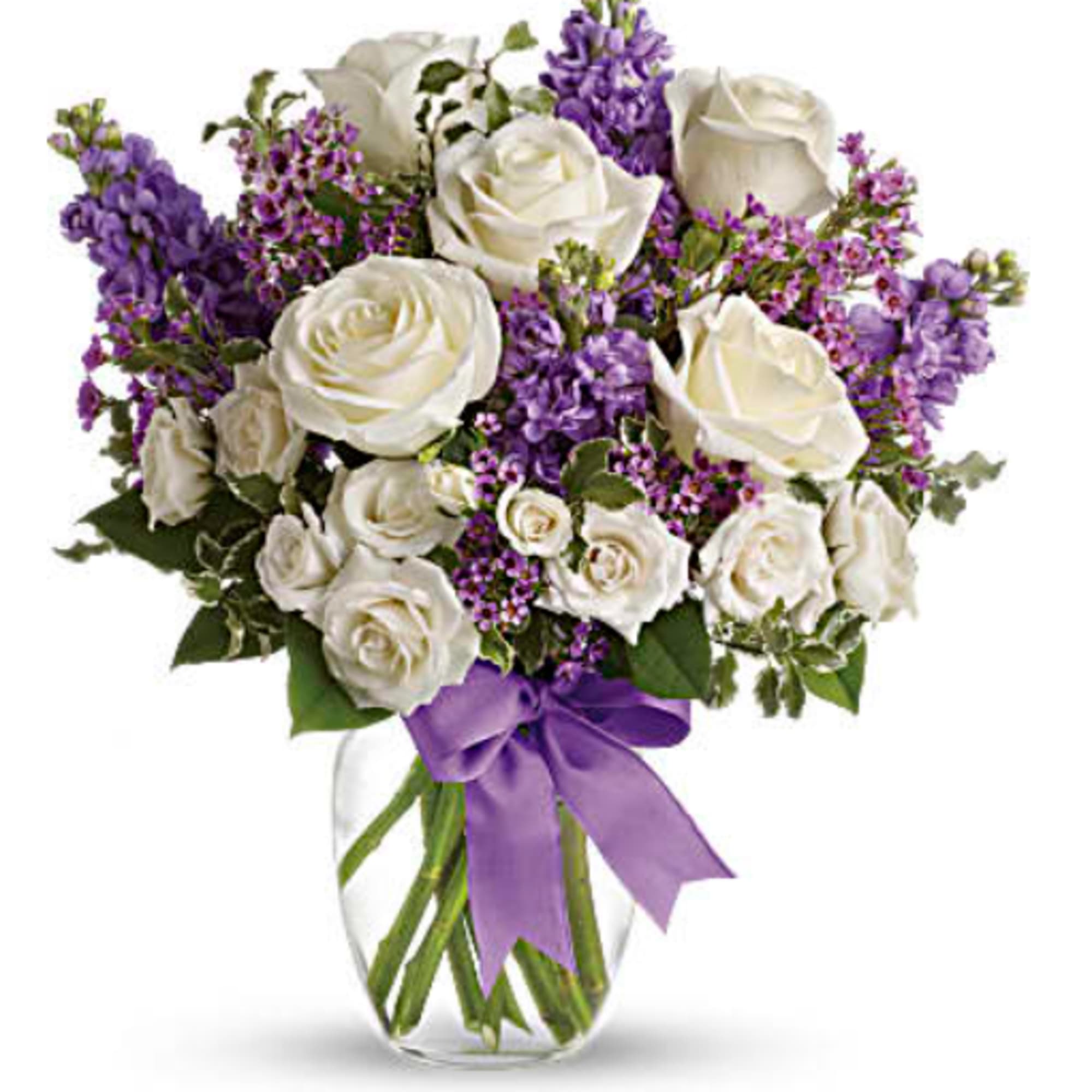 This magical bouquet will be at home in a cottage, a condo