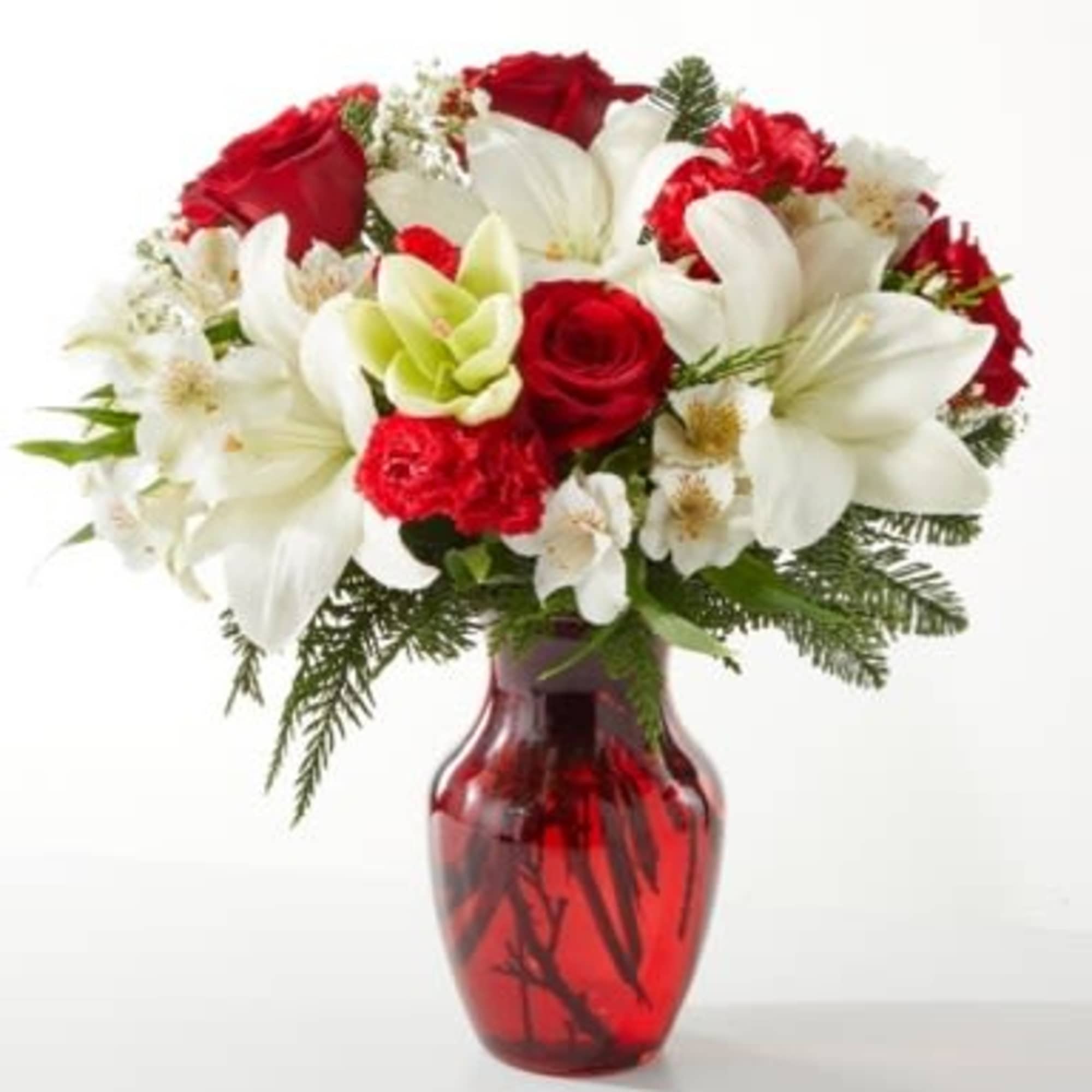 This ruby red stunner makes an excellent gift to spread joy and