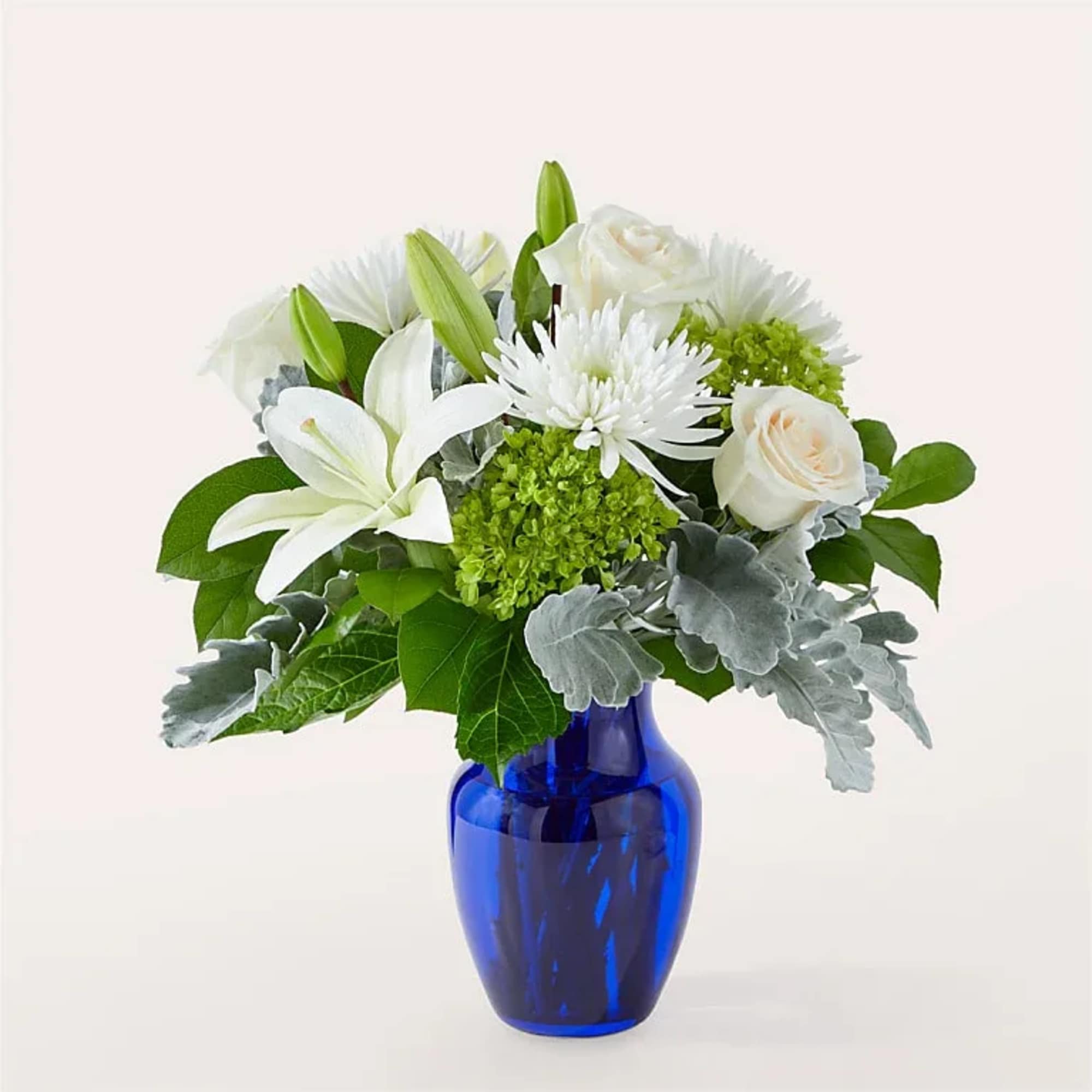 Our Snowy Dreams Bouquet is a stunning and elegant floral arrangement that