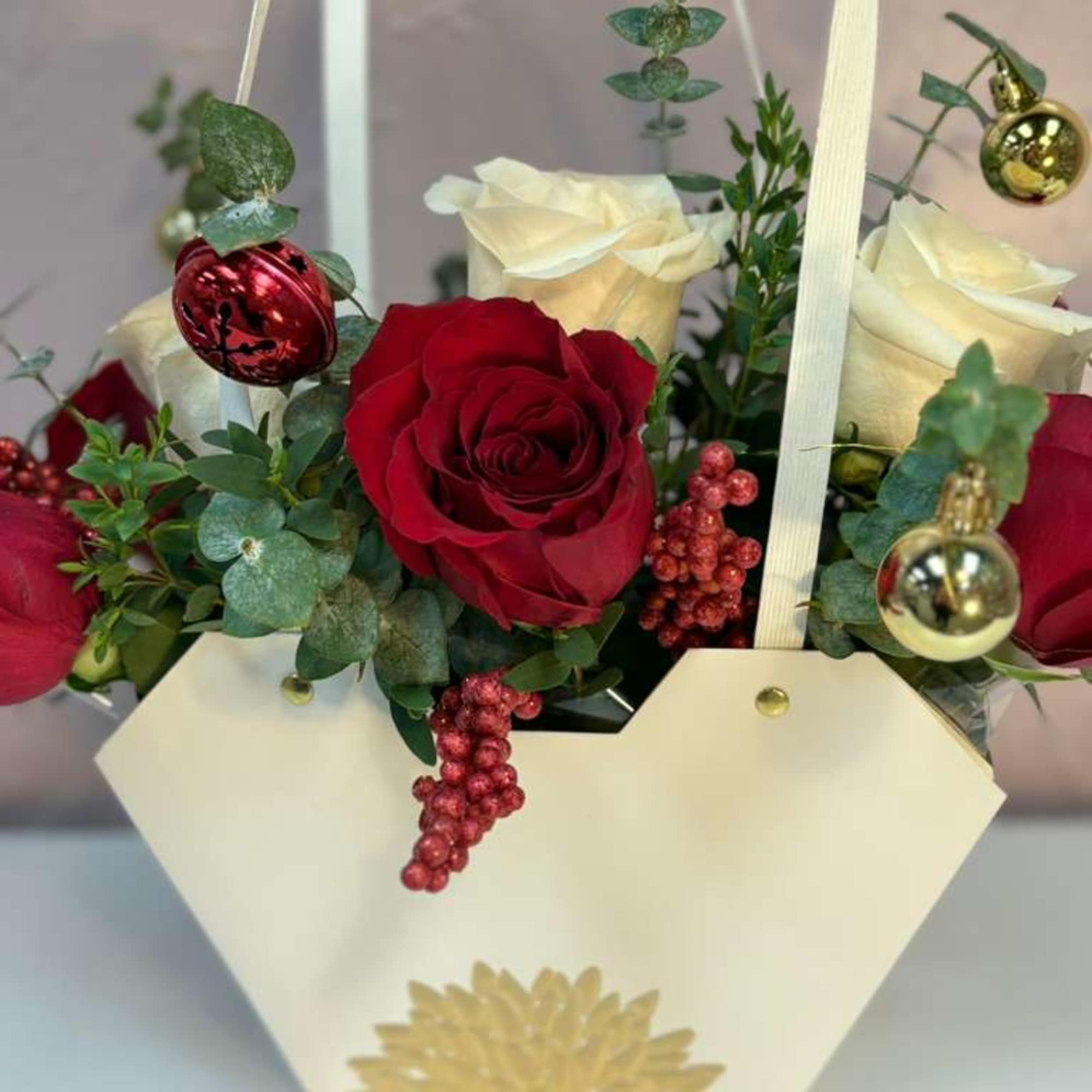 Celebrate the beauty of the season with our Winter Luxury Holiday Purse