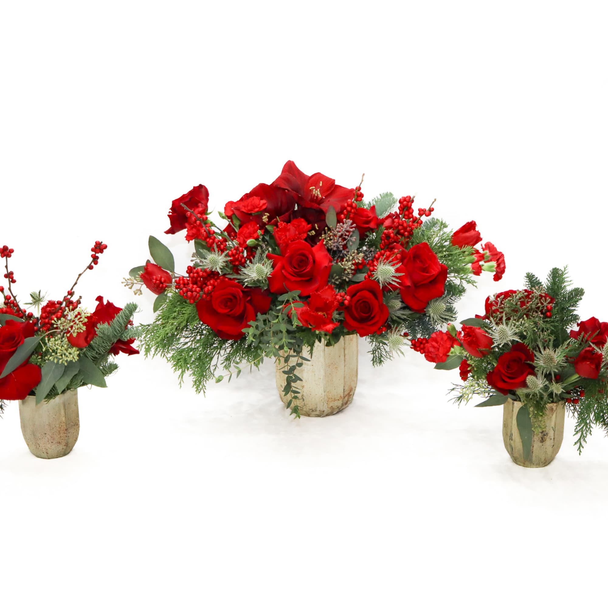 Good Tidings is one of our newest arrangements from our Holiday collection