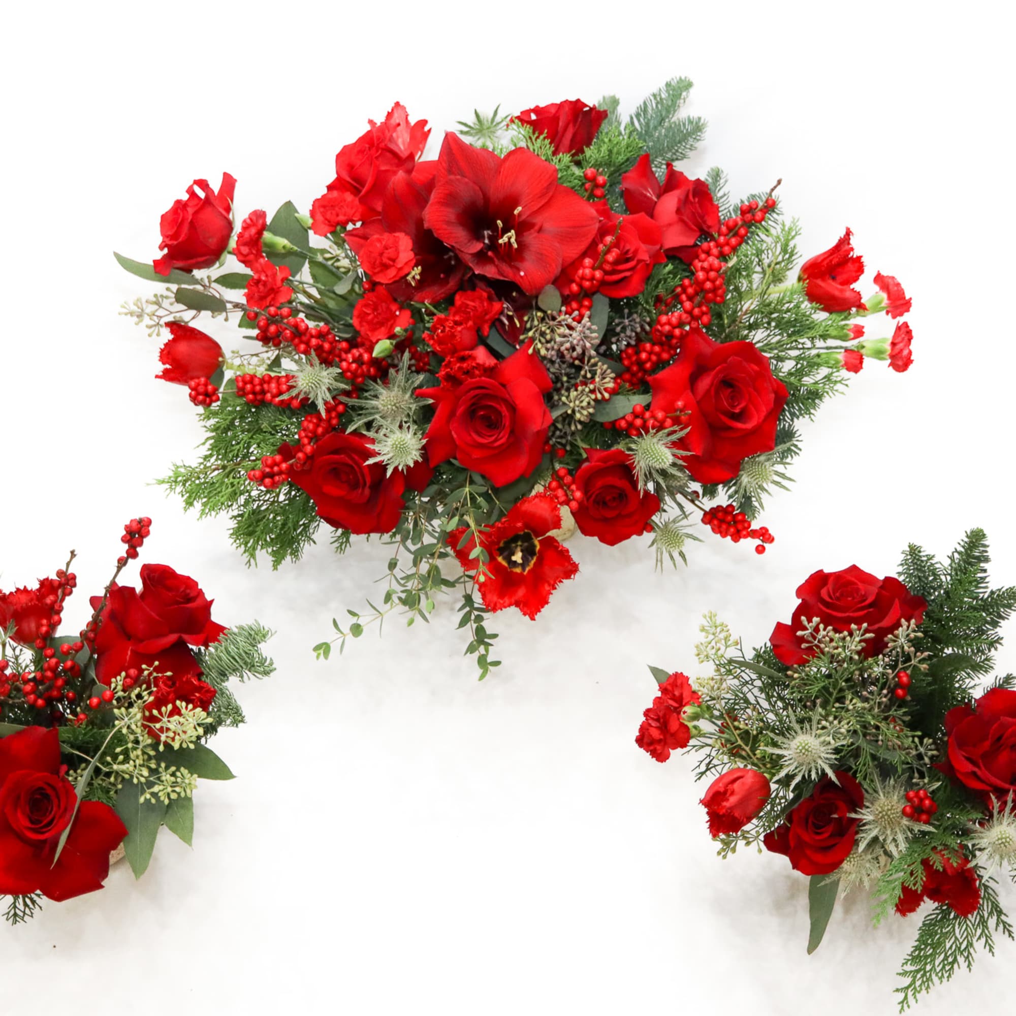 Good Tidings is one of our newest arrangements from our Holiday collection