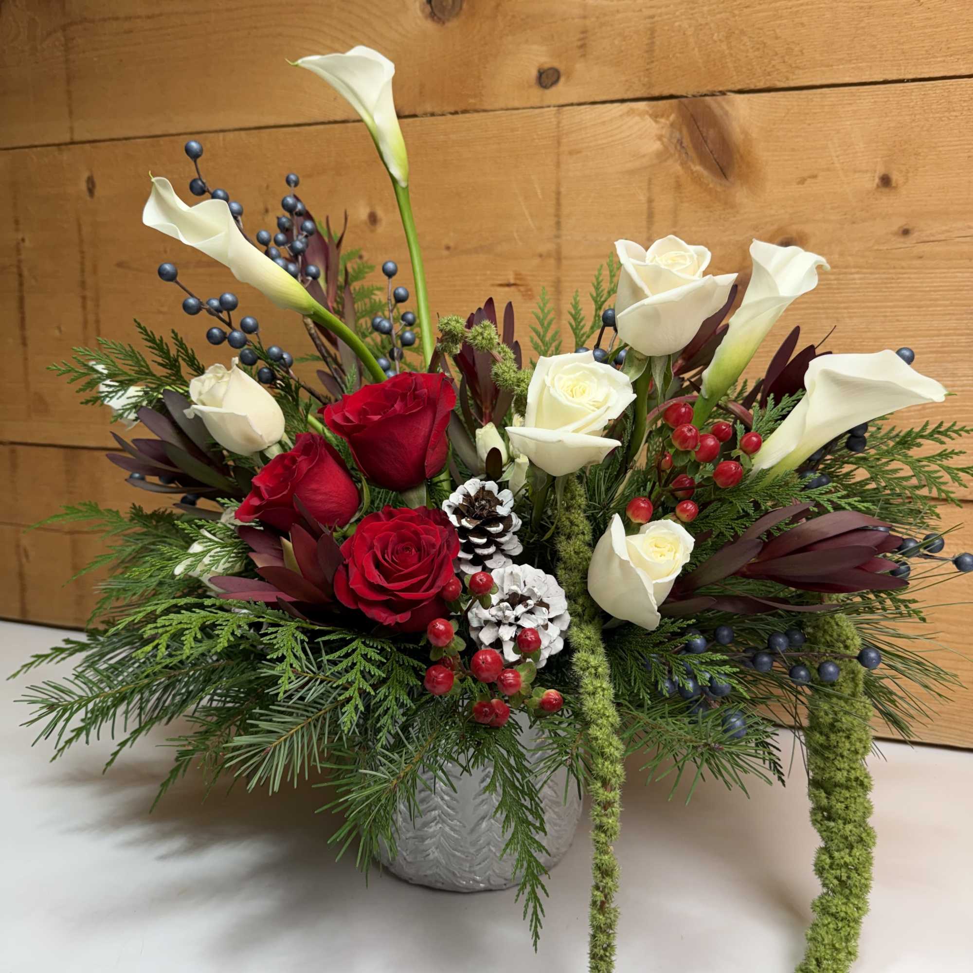 Into The Woods is a magnificent display of elegant blooms designed to