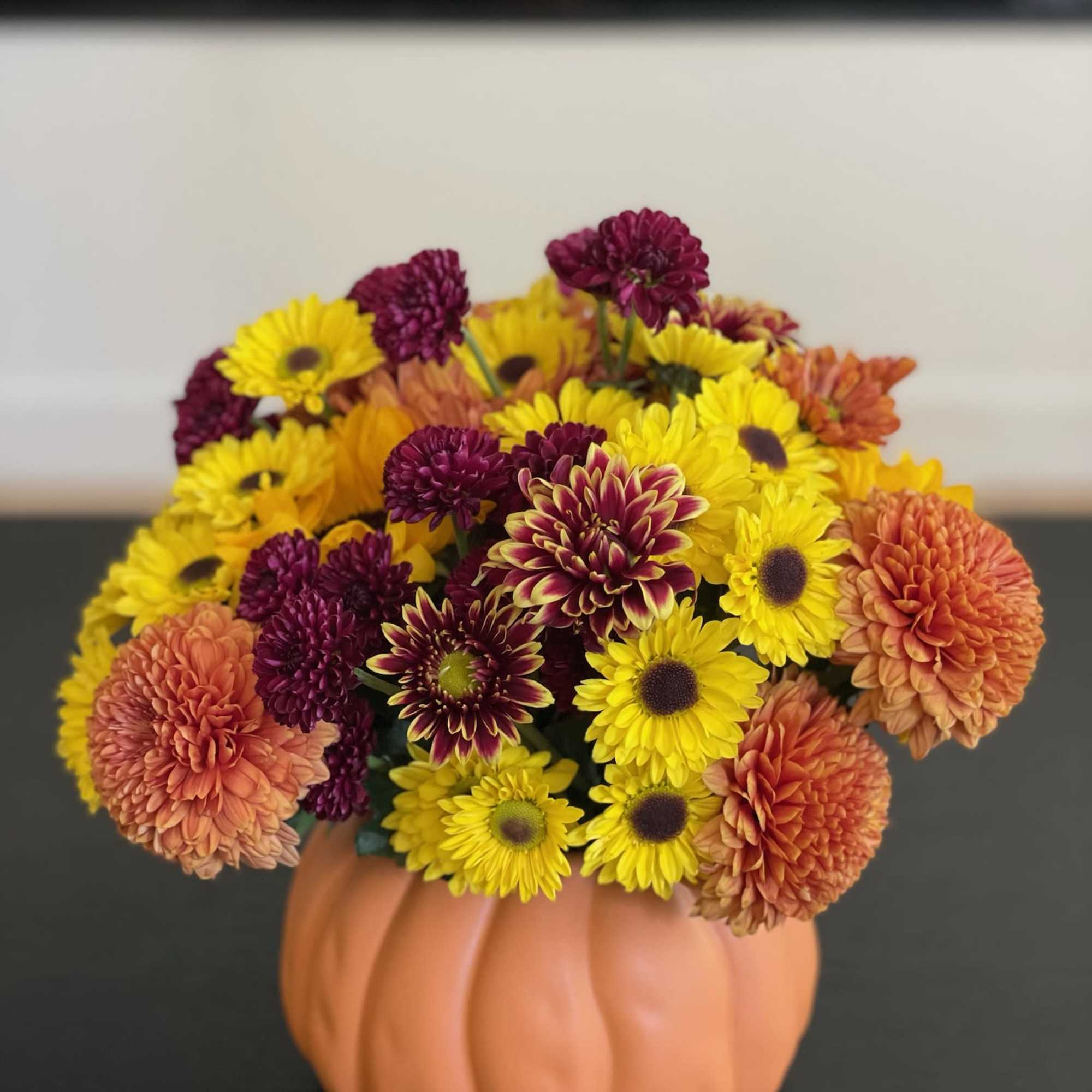 Celebrate the most colorful season with The Jeweled Autumn Bouquet, an absolute