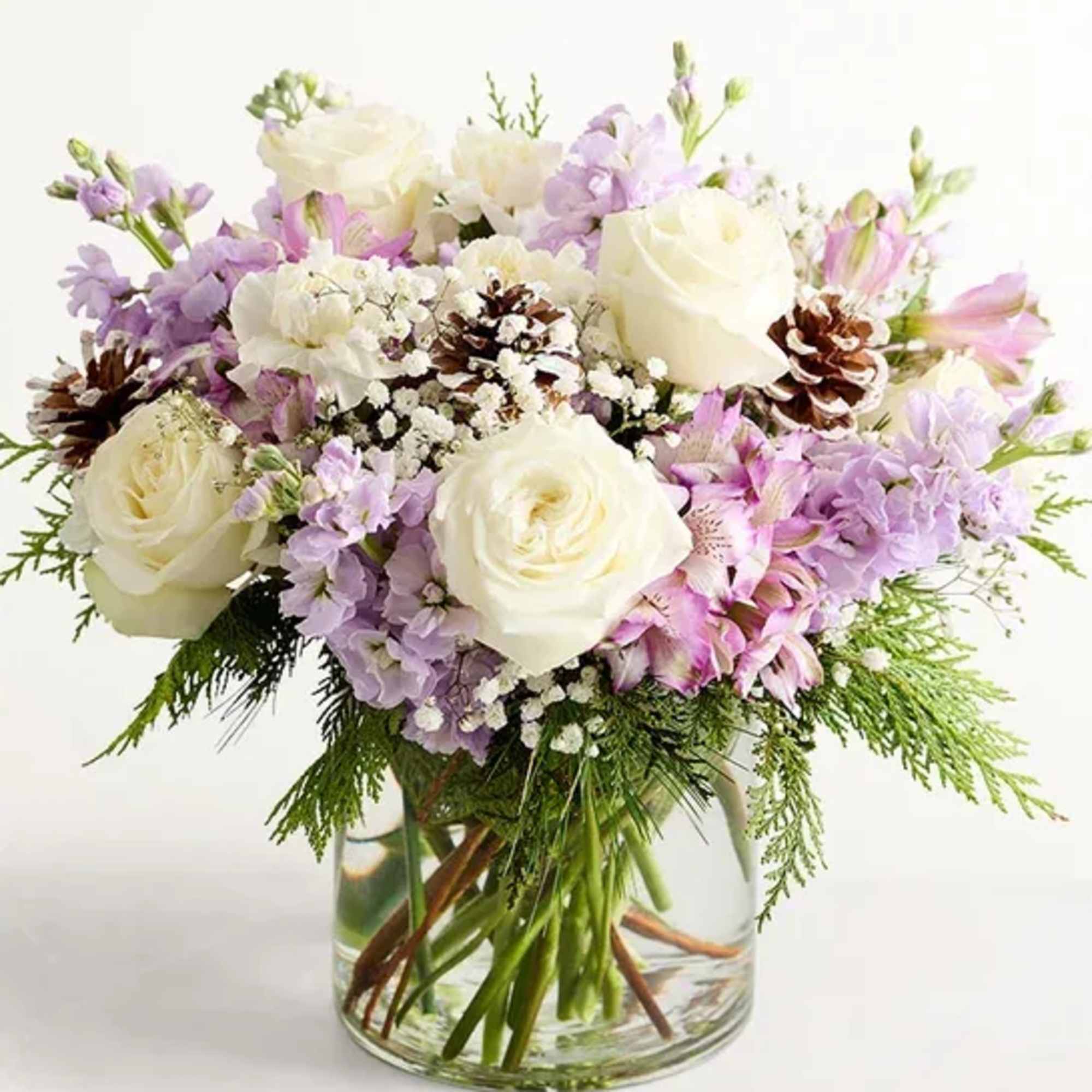 We&rsquo;ve captured the peaceful beauty of winter in our lovely bouquet. A