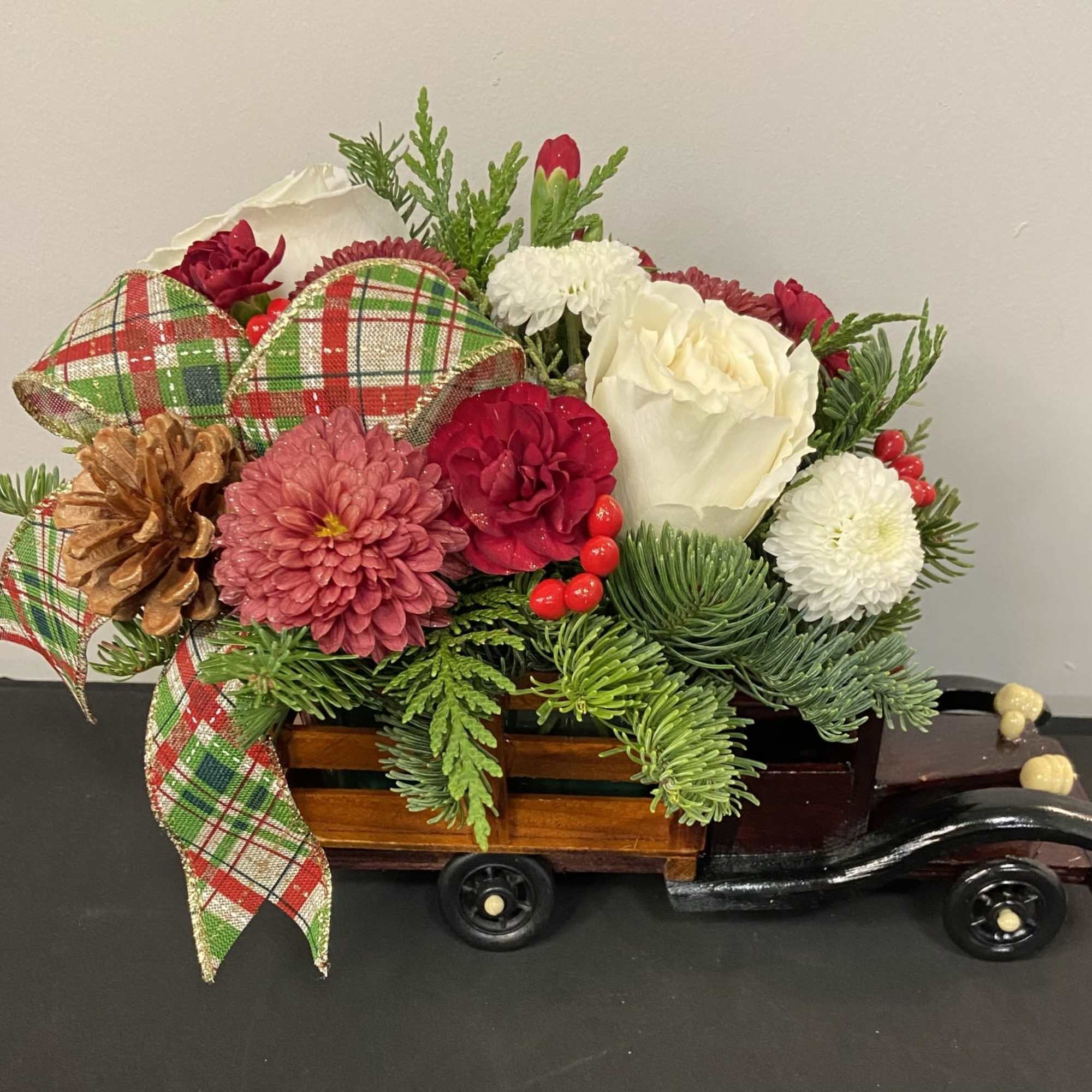 The Merry Little Delivery Truck brings nostalgic holiday charm to life with