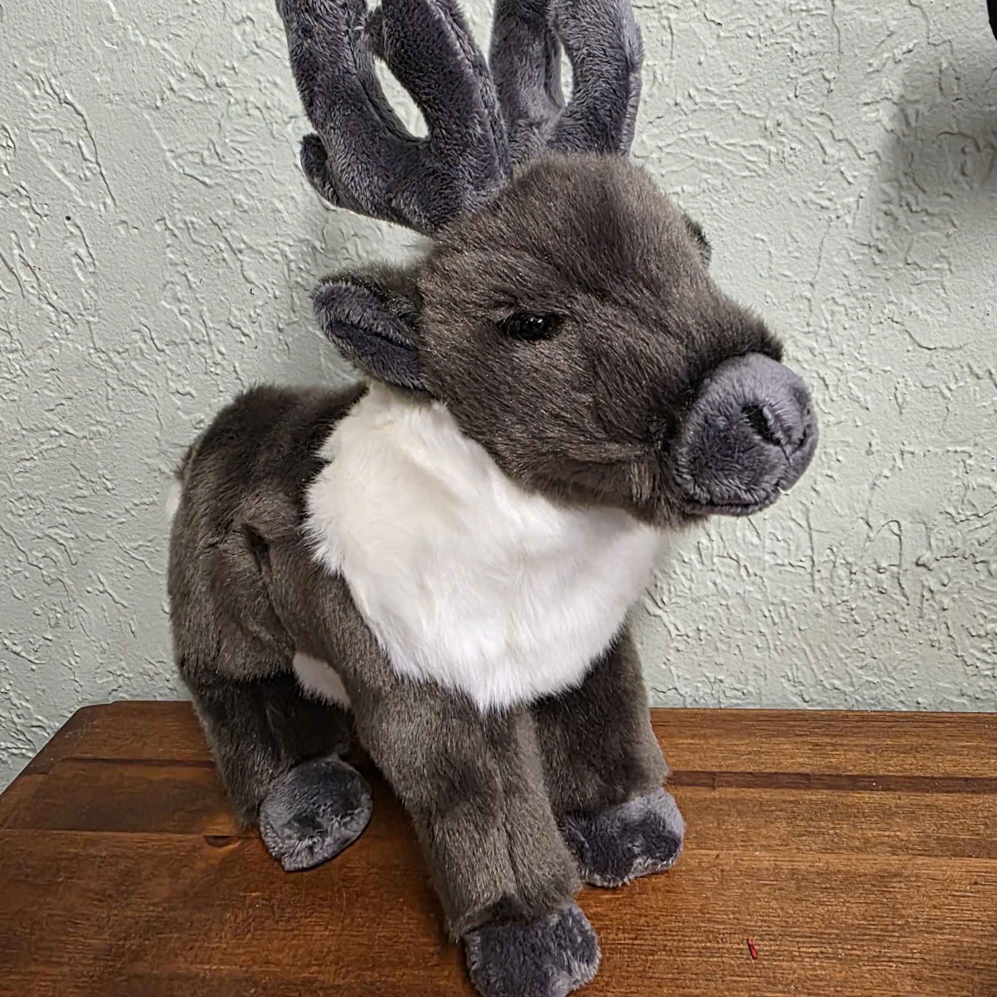 reindeer plush snuglley and festive