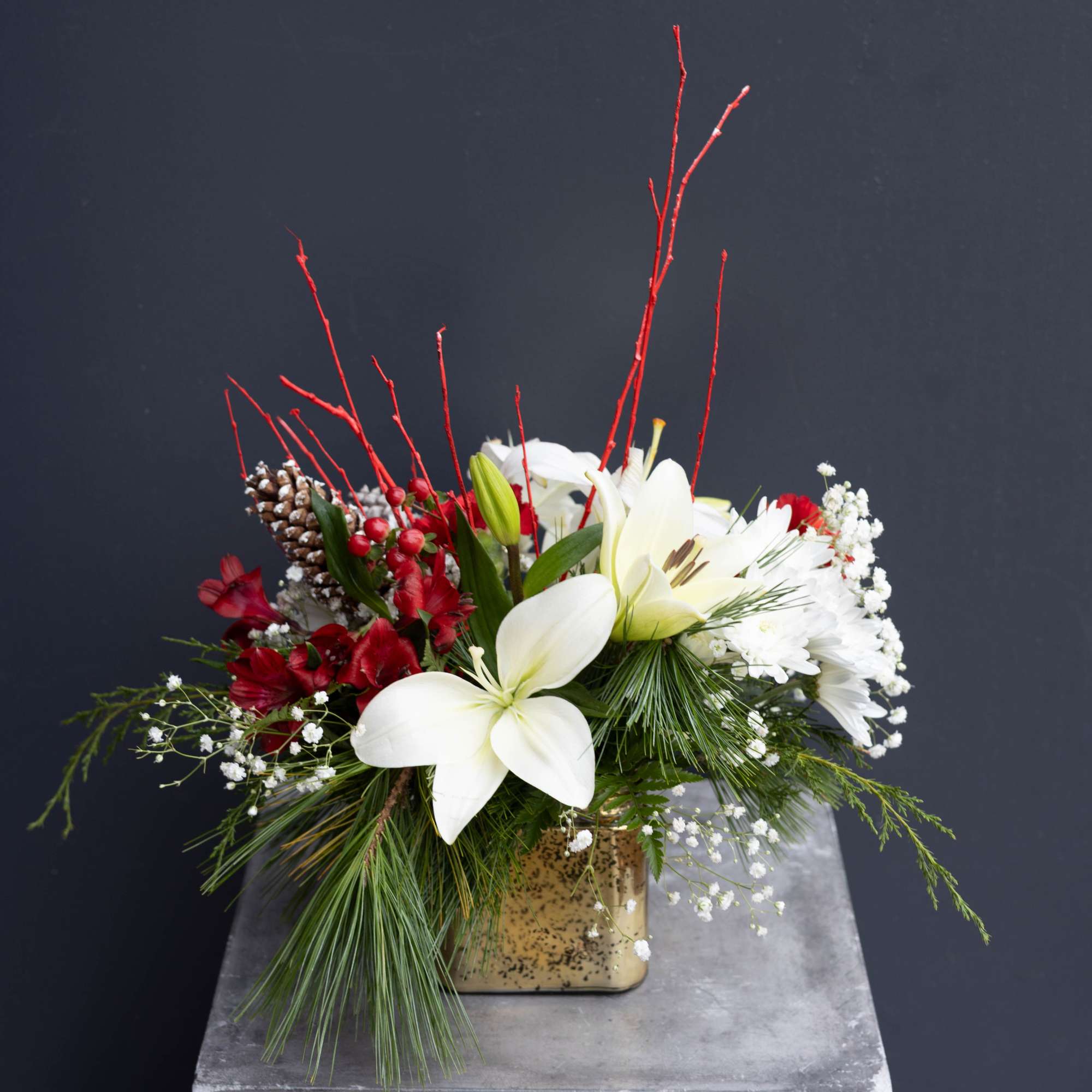 Bring the magic of the holidays into your home with Winter Lily