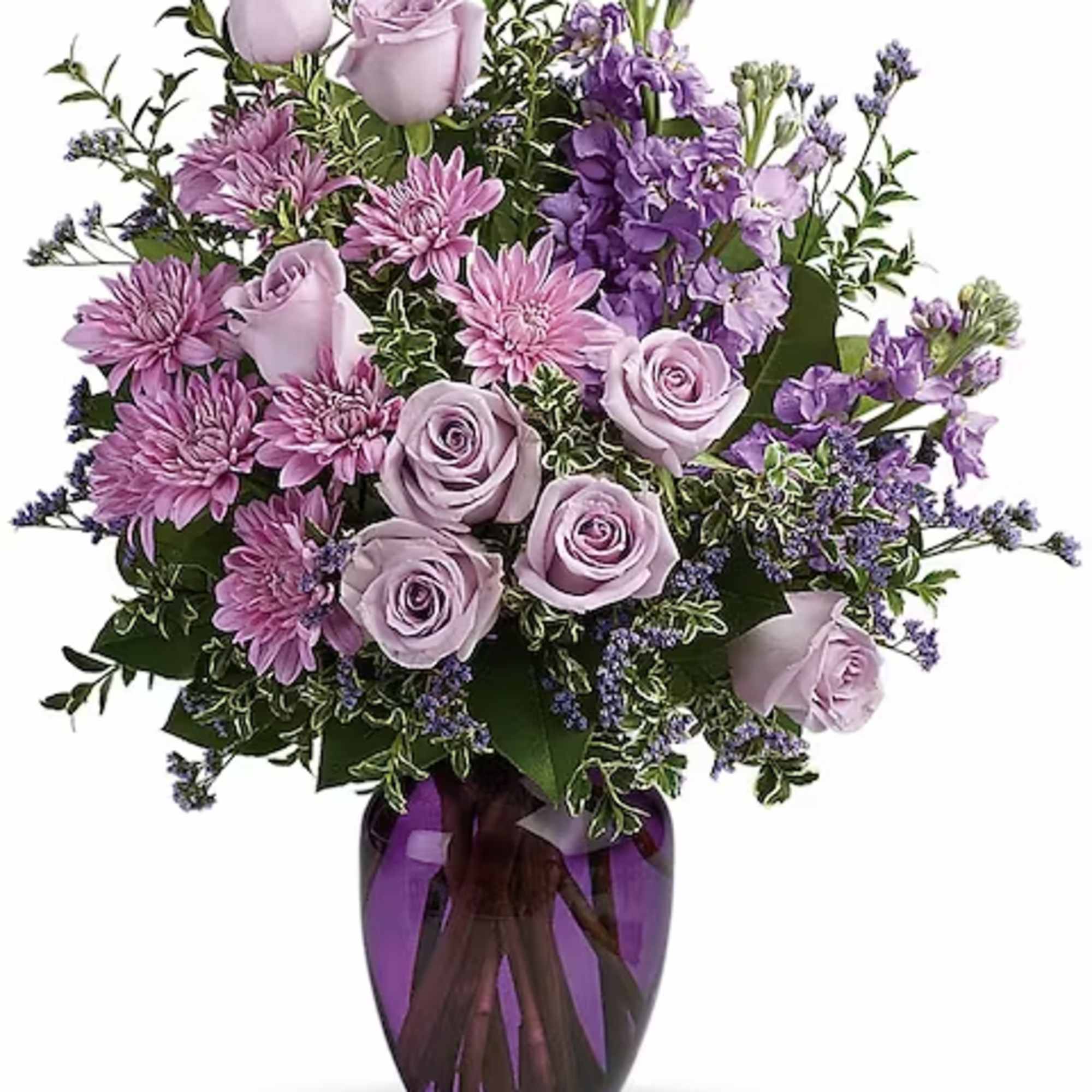 Capture the magic of togetherness with this bountiful bouquet of enchanting lavender